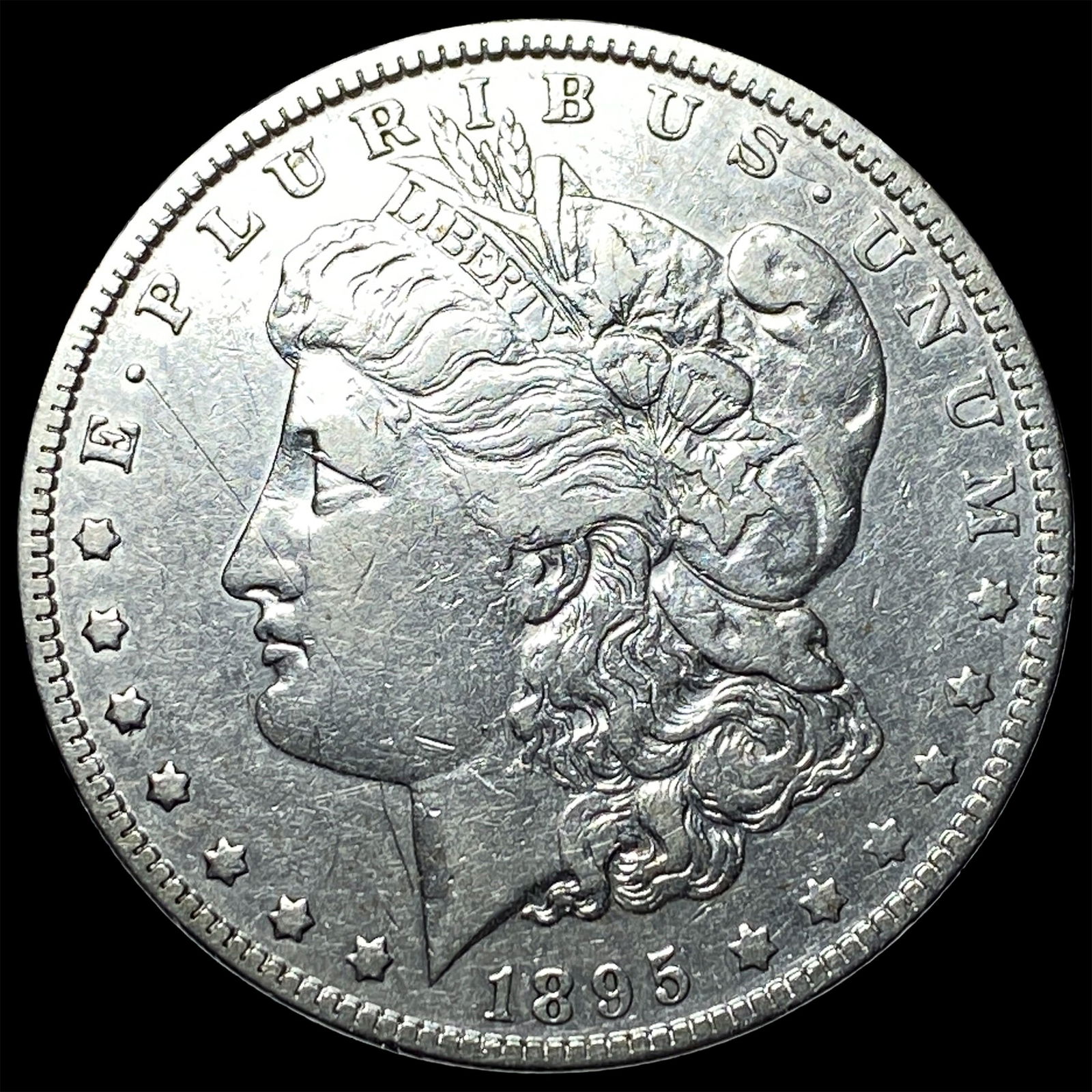 1895-O Silver Morgan Dollar CLOSELY UNCIRCULATED (1 of 2)