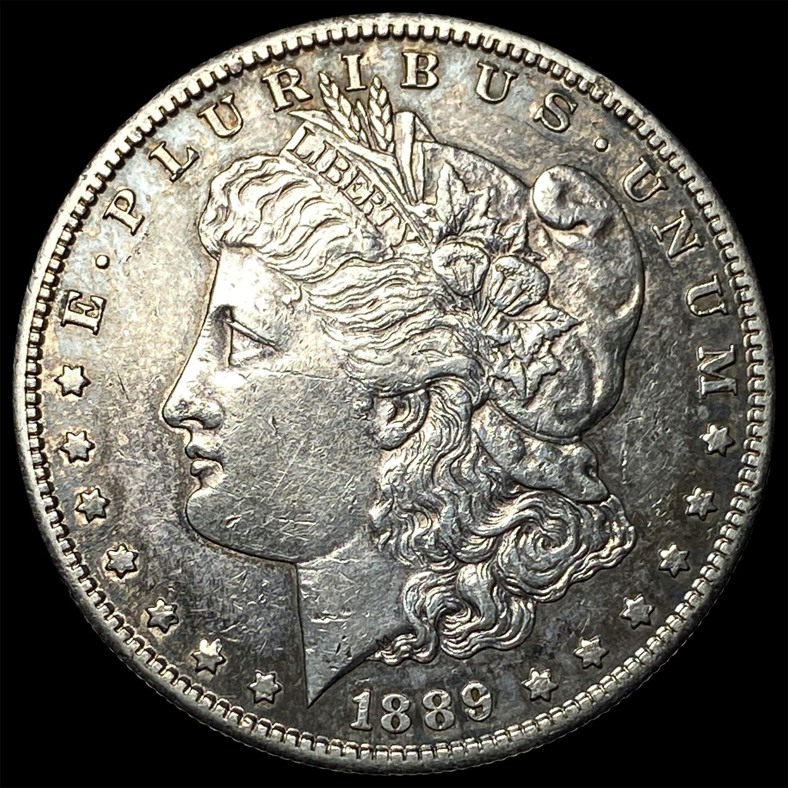 1889 Morgan Silver Dollar CLOSELY UNCIRCULATED: 1889 Morgan Silver Dollar CLOSELY UNCIRCULATED