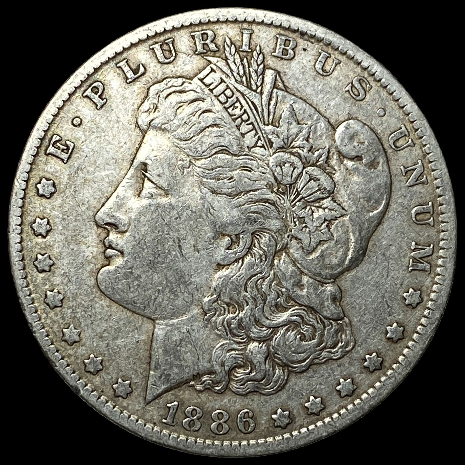 1886-O Silver Morgan Dollar NEARLY UNCIRCULATED: 1886-O Silver Morgan Dollar NEARLY UNCIRCULATED