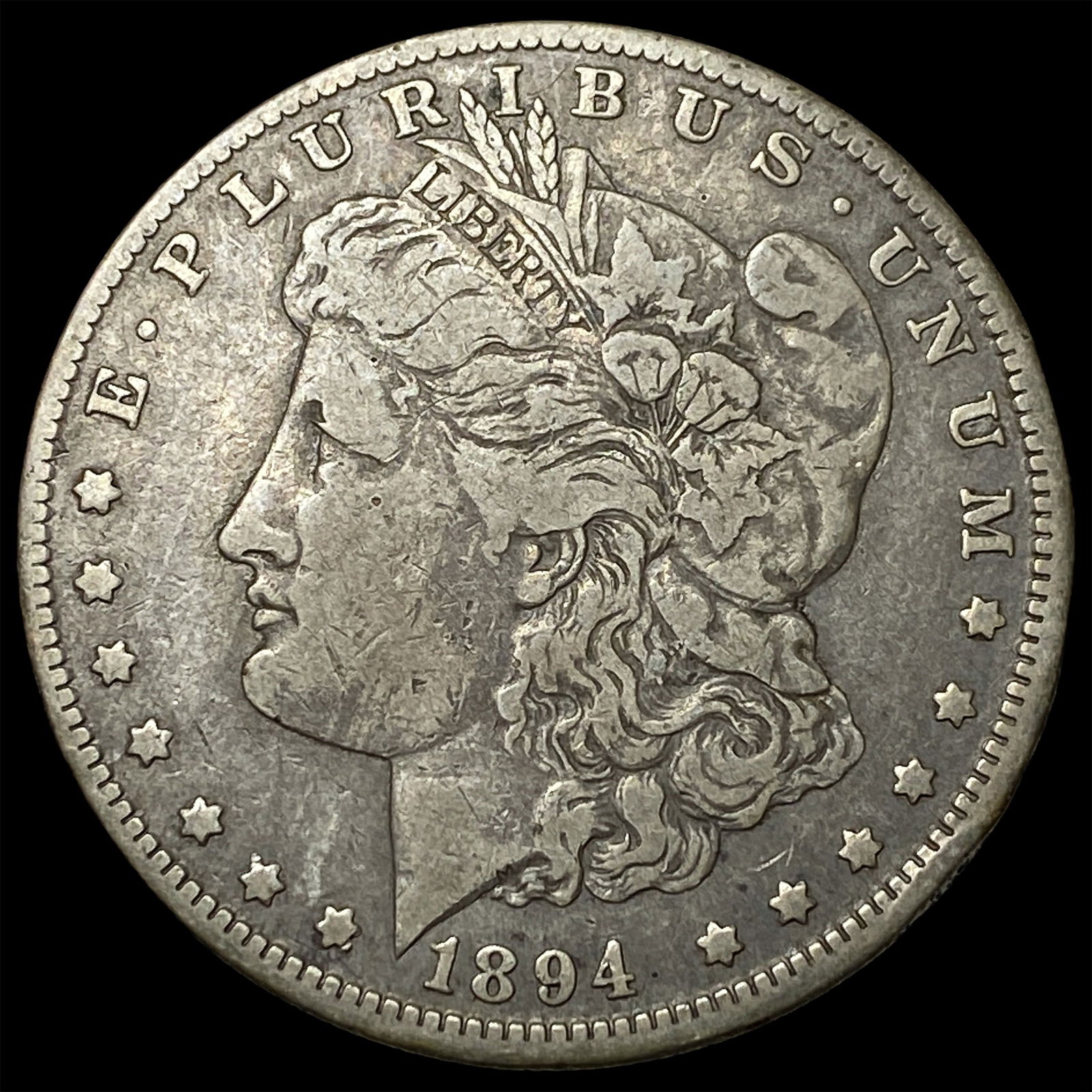 1894-O Silver Morgan Dollar LIGHTLY CIRCULATED: 1894-O Silver Morgan Dollar LIGHTLY CIRCULATED