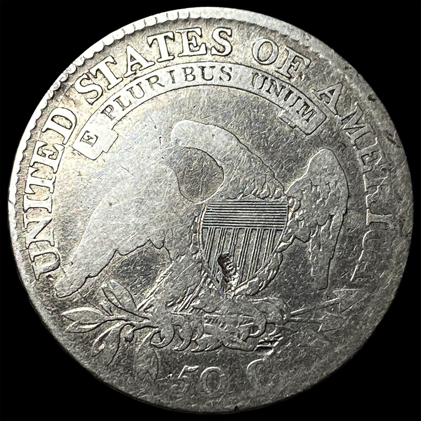 1812 Capped Bust Half Dollar NICELY CIRCULATED - 2