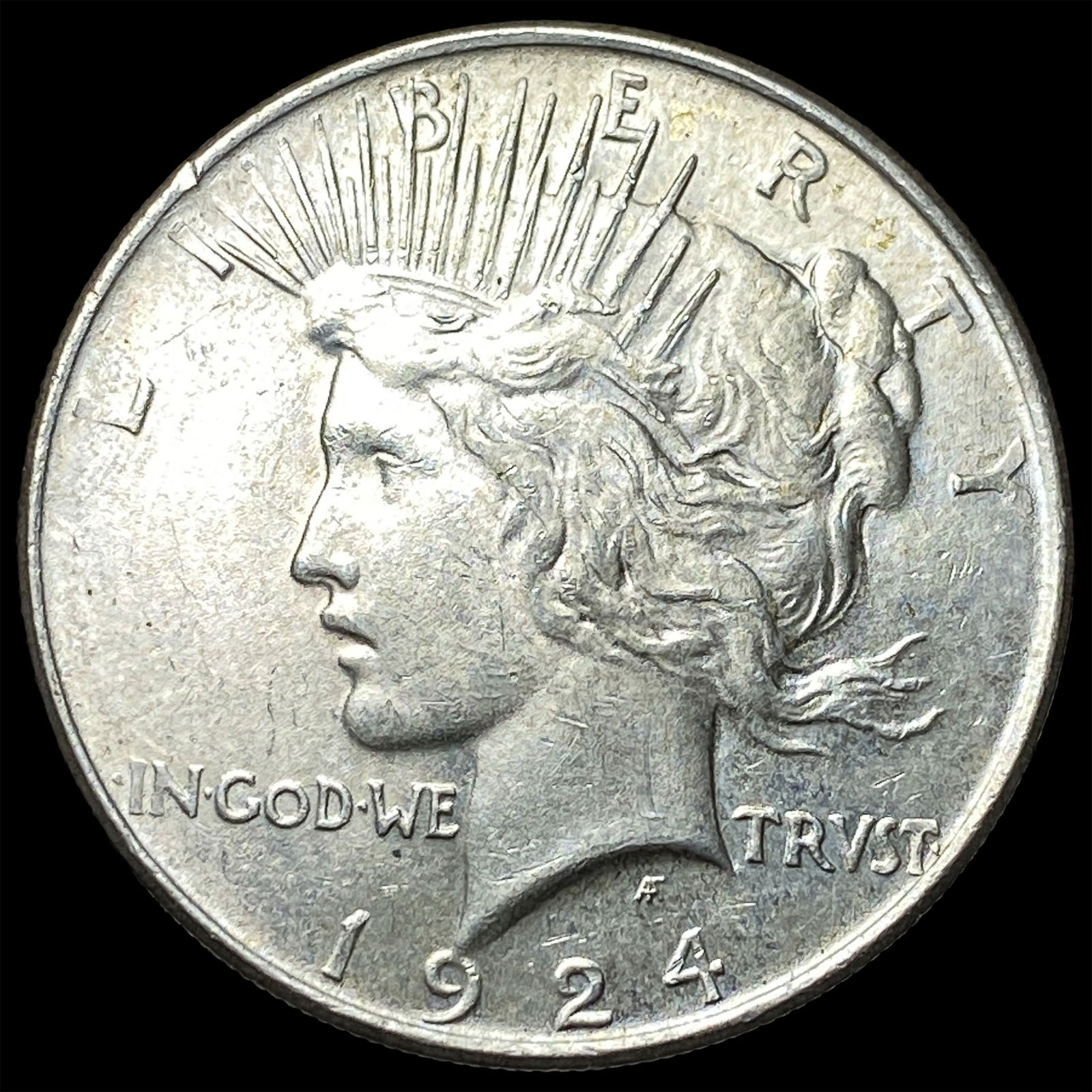 1924 Silver Peace Dollar UNCIRCULATED: 1924 Silver Peace Dollar UNCIRCULATED
