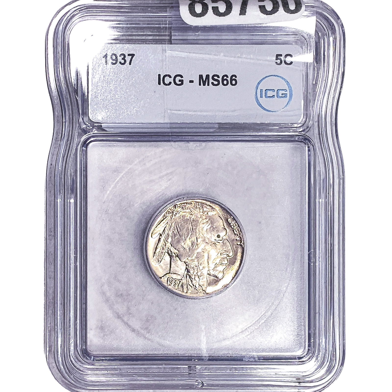 1937 Buffalo Nickel ICG MS66 (1 of 2)