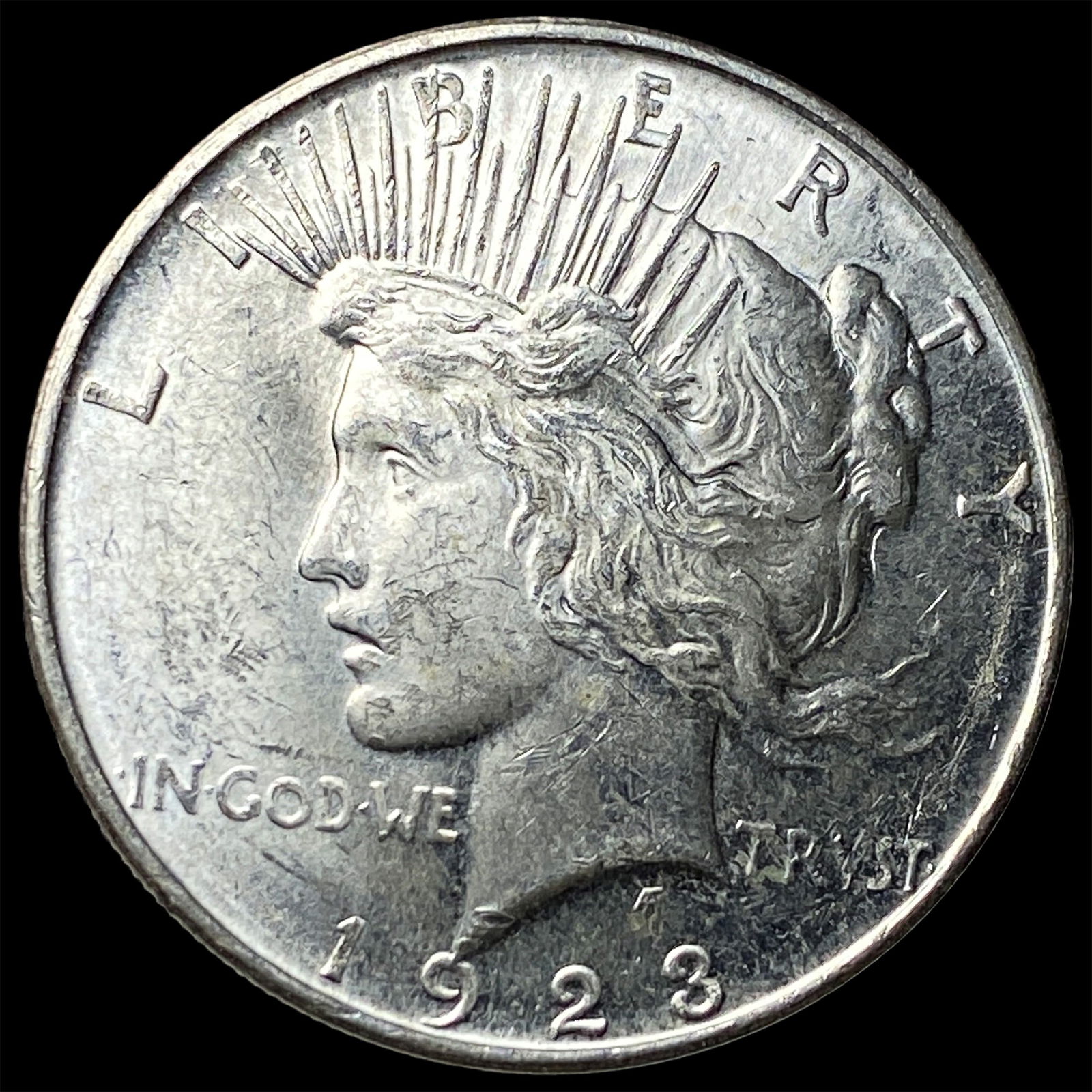 1923 Silver Peace Dollar UNCIRCULATED: 1923 Silver Peace Dollar UNCIRCULATED