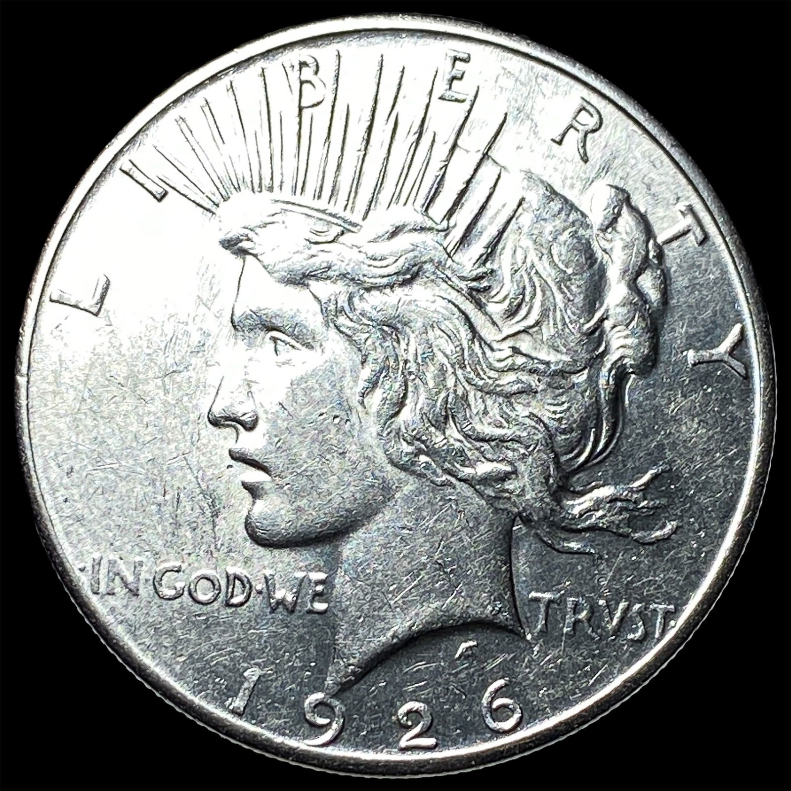 1926-S Silver Peace Dollar UNCIRCULATED: 1926-S Silver Peace Dollar UNCIRCULATED