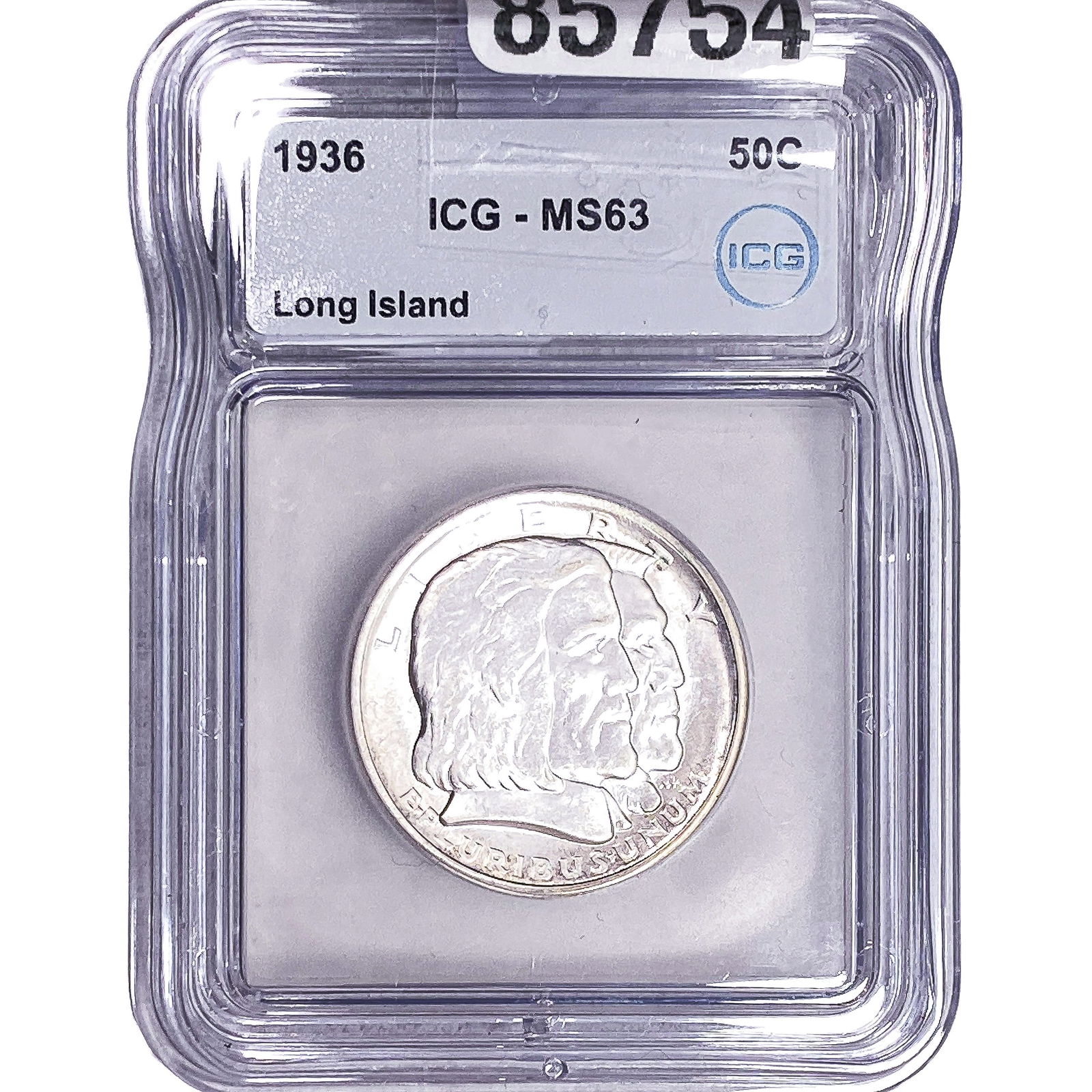 1936 Long Island Half Dollar ICG MS63 (1 of 2)