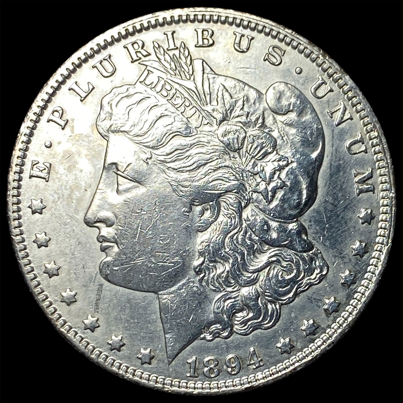 1894-O Silver Morgan Dollar CLOSELY UNCIRCULATED: 1894-O Silver Morgan Dollar CLOSELY UNCIRCULATED