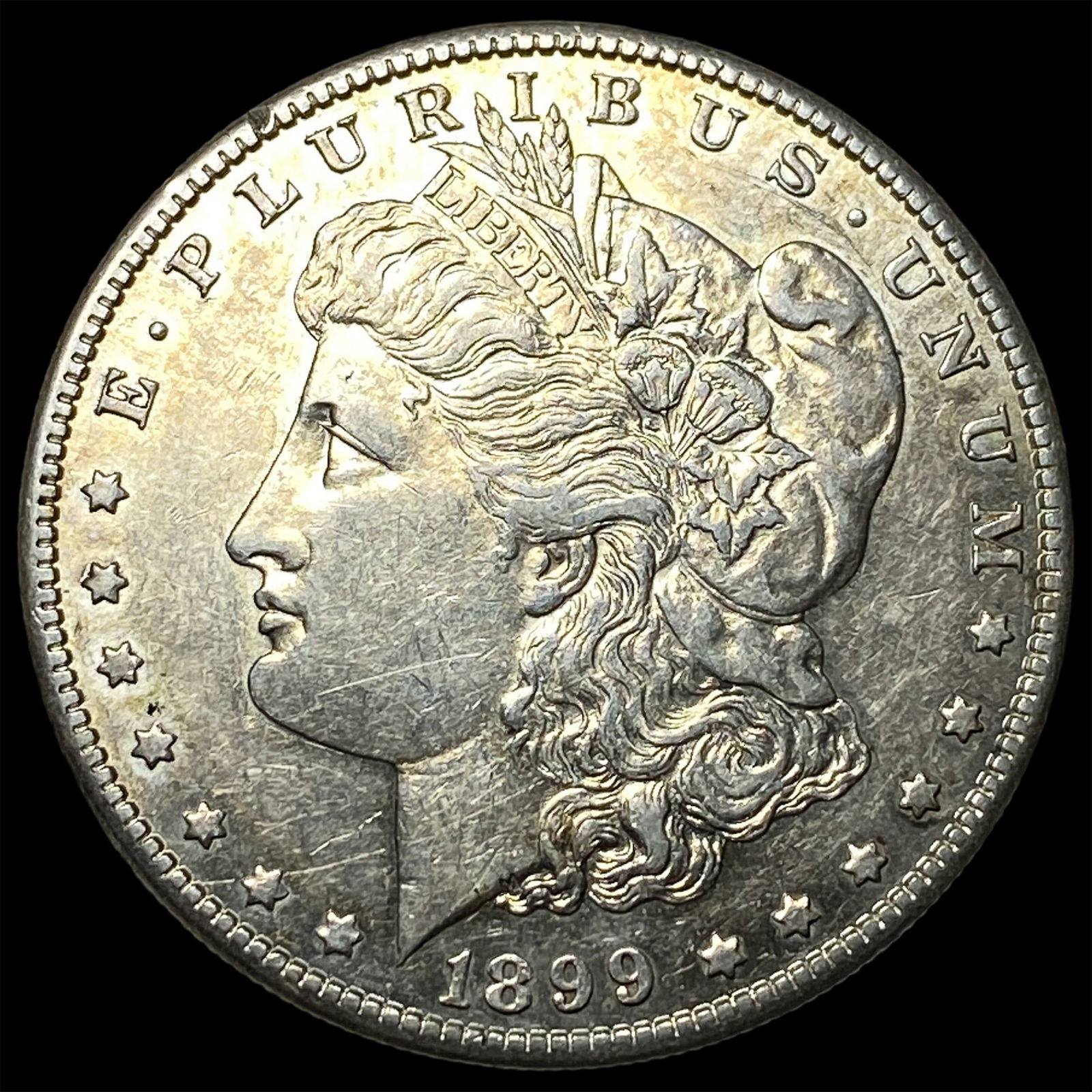 1899-S Silver Morgan Dollar CLOSELY UNCIRCULATED: 1899-S Silver Morgan Dollar CLOSELY UNCIRCULATED