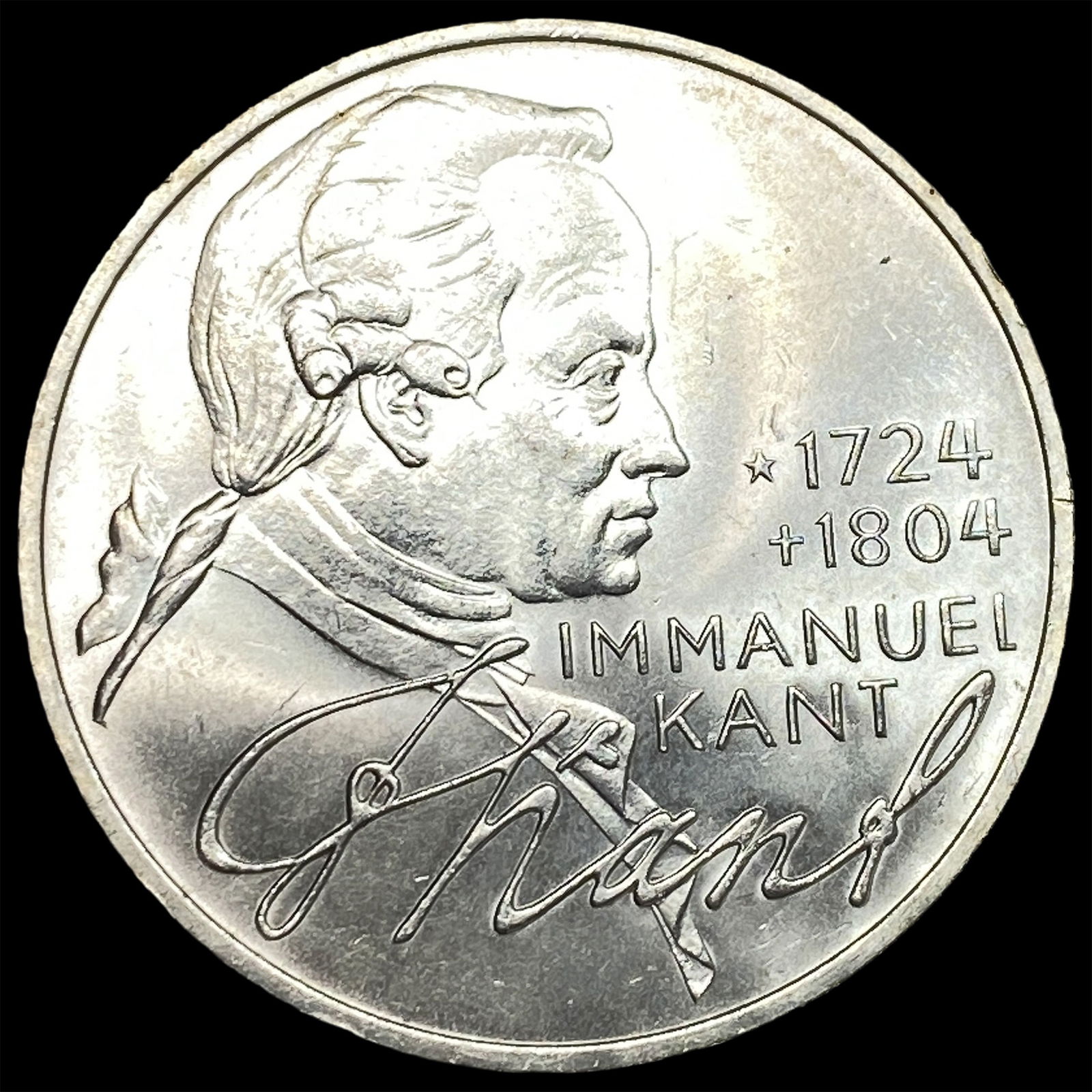 1974-D Germany Silver 5 Mark UNCIRCULATED: 1974-D Germany Silver 5 Mark UNCIRCULATED