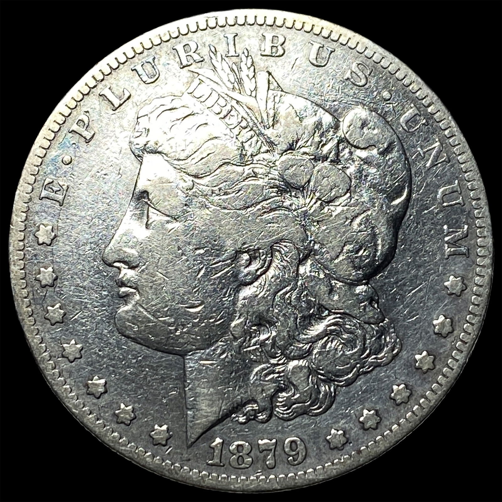 1879-S Silver Morgan Dollar LIGHTLY CIRCULATED: 1879-S Silver Morgan Dollar LIGHTLY CIRCULATED