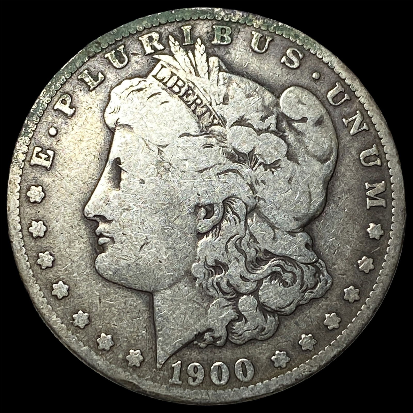 1900-S Silver Morgan Dollar NICELY CIRCULATED: 1900-S Silver Morgan Dollar NICELY CIRCULATED