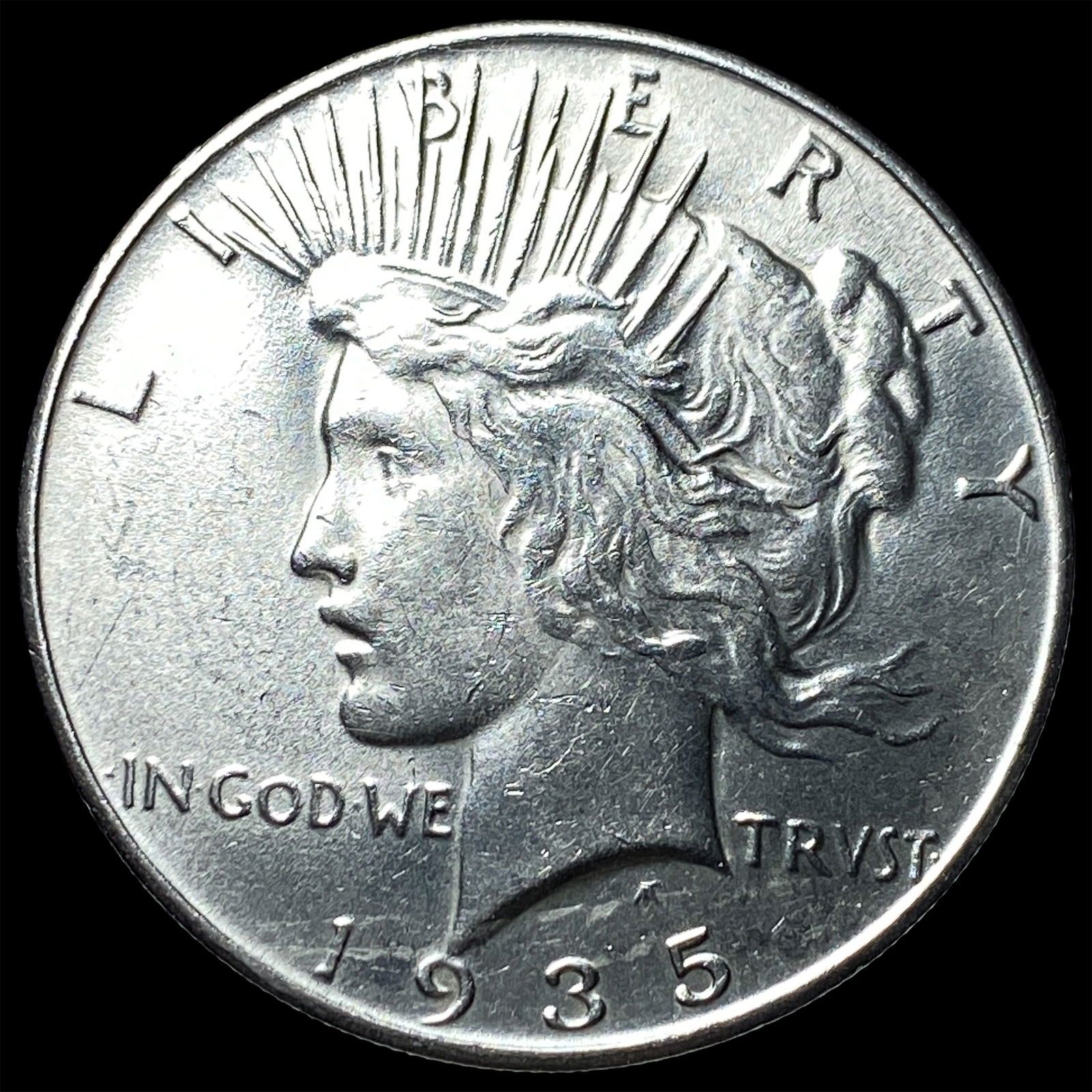 1935 Silver Peace Dollar UNCIRCULATED: 1935 Silver Peace Dollar UNCIRCULATED