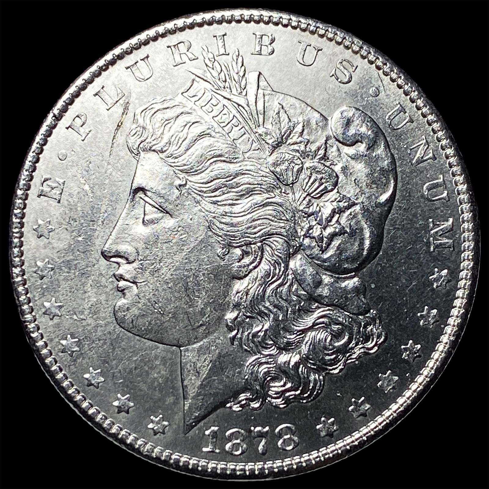 1878-S Silver Morgan Dollar UNCIRCULATED: 1878-S Silver Morgan Dollar UNCIRCULATED