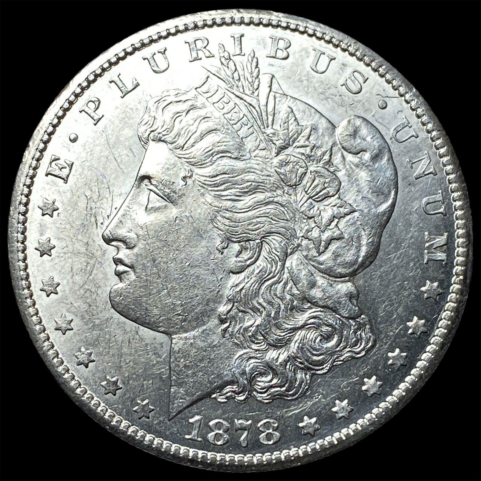 1878-CC Silver Morgan Dollar UNCIRCULATED: 1878-CC Silver Morgan Dollar UNCIRCULATED