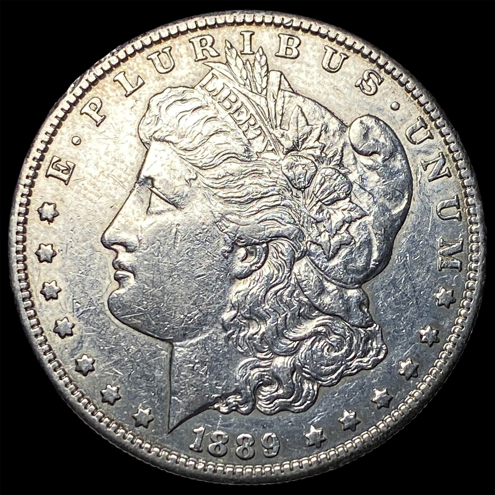 1889 Morgan Silver Dollar CLOSELY UNCIRCULATED: 1889 Morgan Silver Dollar CLOSELY UNCIRCULATED