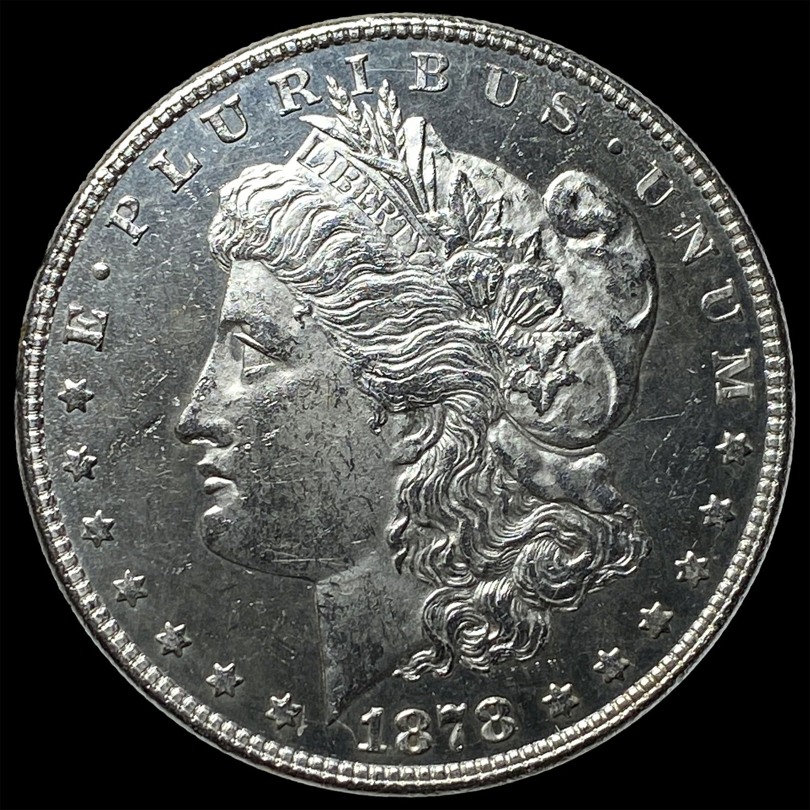 1878 Silver Morgan Dollar UNCIRCULATED: 1878 Silver Morgan Dollar UNCIRCULATED