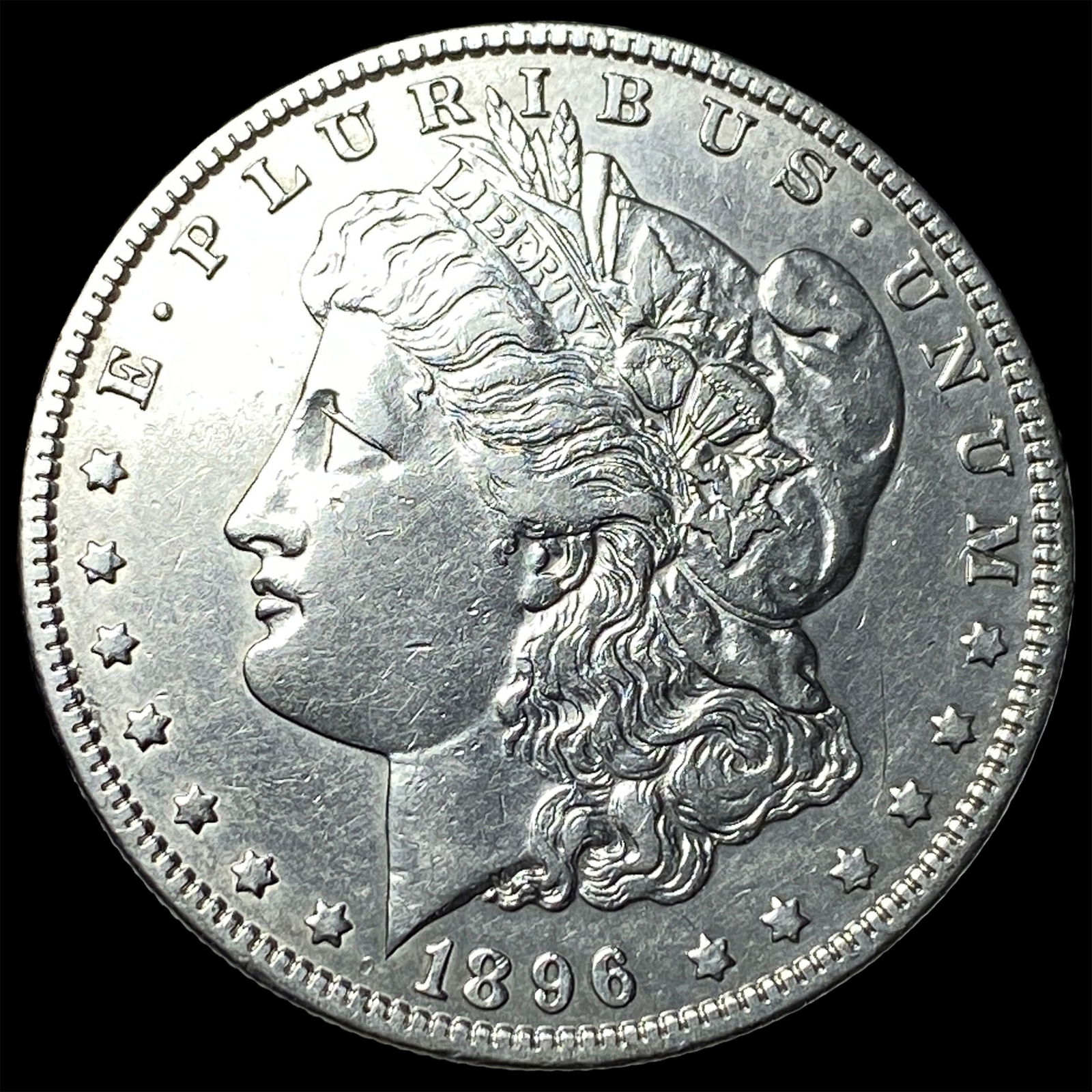 1896-O Silver Morgan Dollar CLOSELY UNCIRCULATED: 1896-O Silver Morgan Dollar CLOSELY UNCIRCULATED