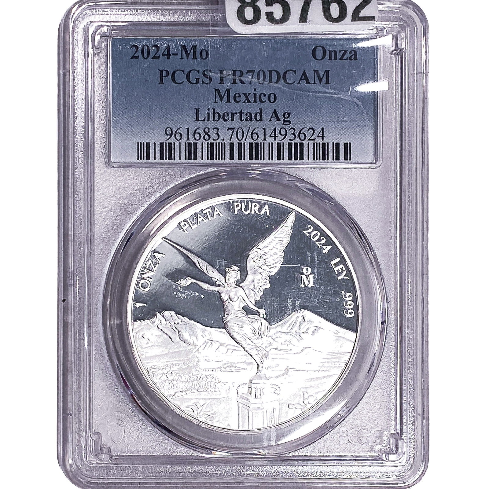 2024-Mo Mexico 1oz Silver Onza Libertad PCGS MPR70 DCAM (1 of 2)