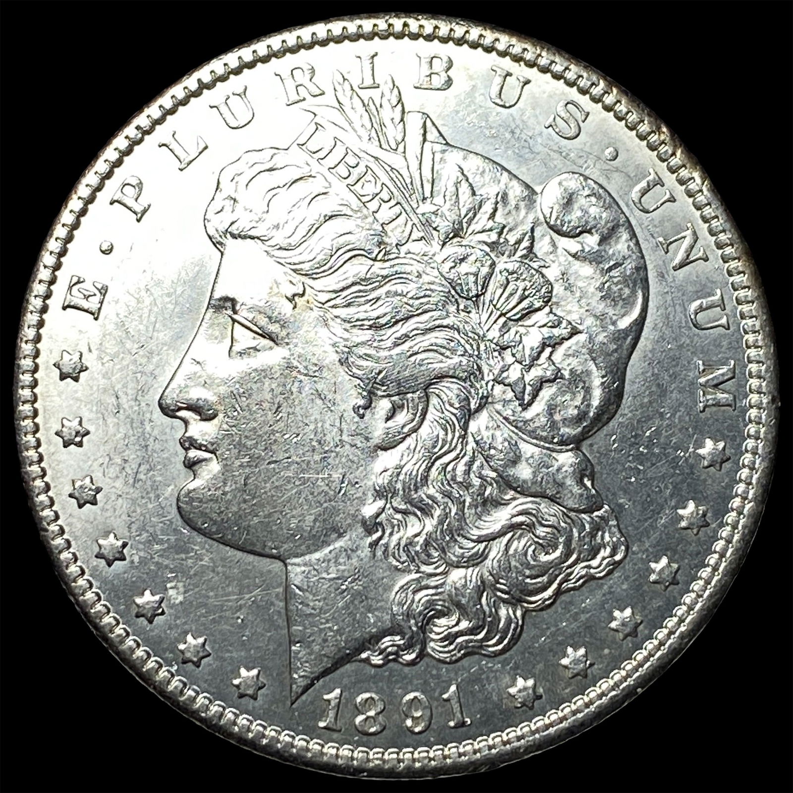 1891-CC Silver Morgan Dollar UNCIRCULATED (1 of 2)