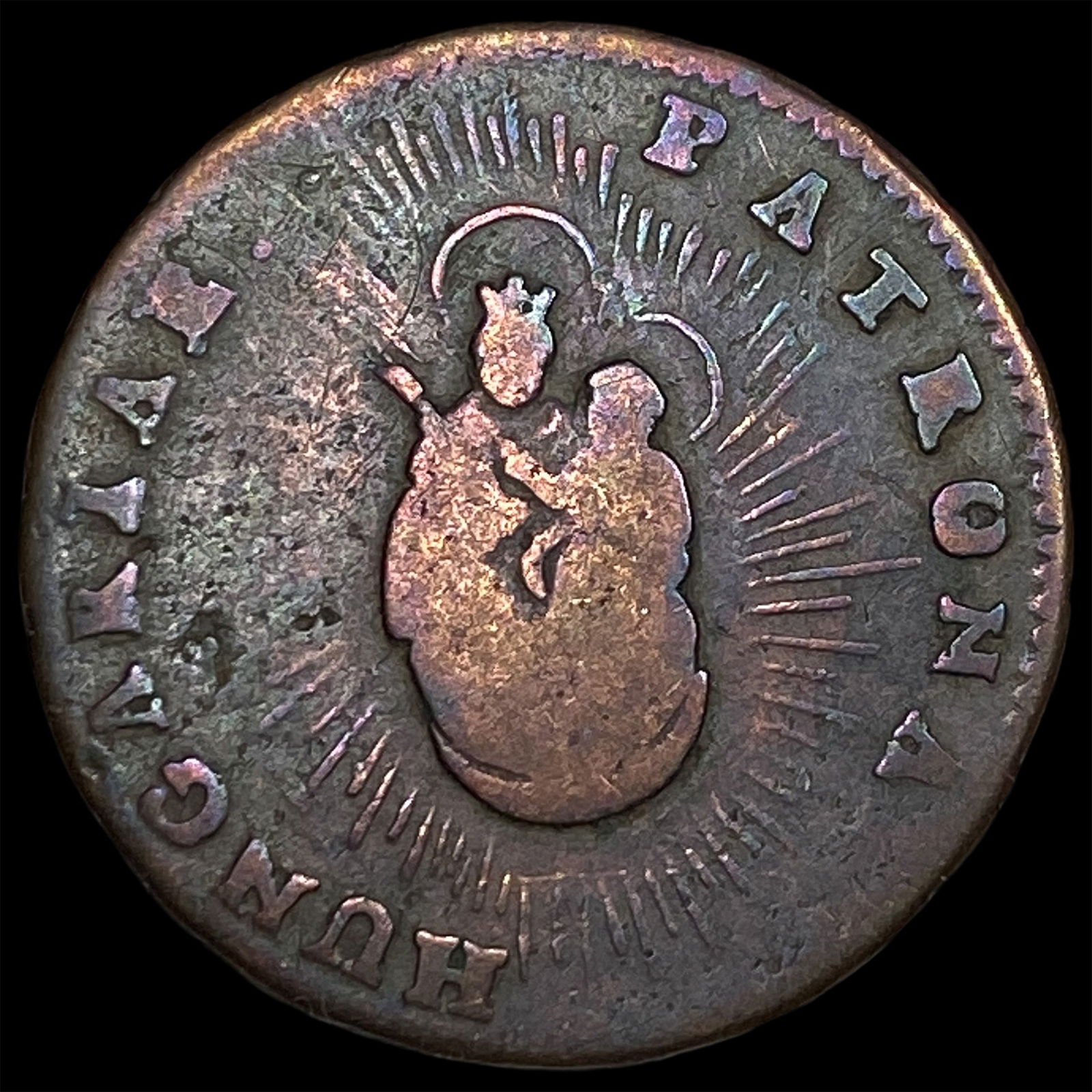 1863 Austria-Hungary Silver Denar NEARLY UNCIRCULATED: 1863 Austria-Hungary Silver Denar NEARLY UNCIRCULATED