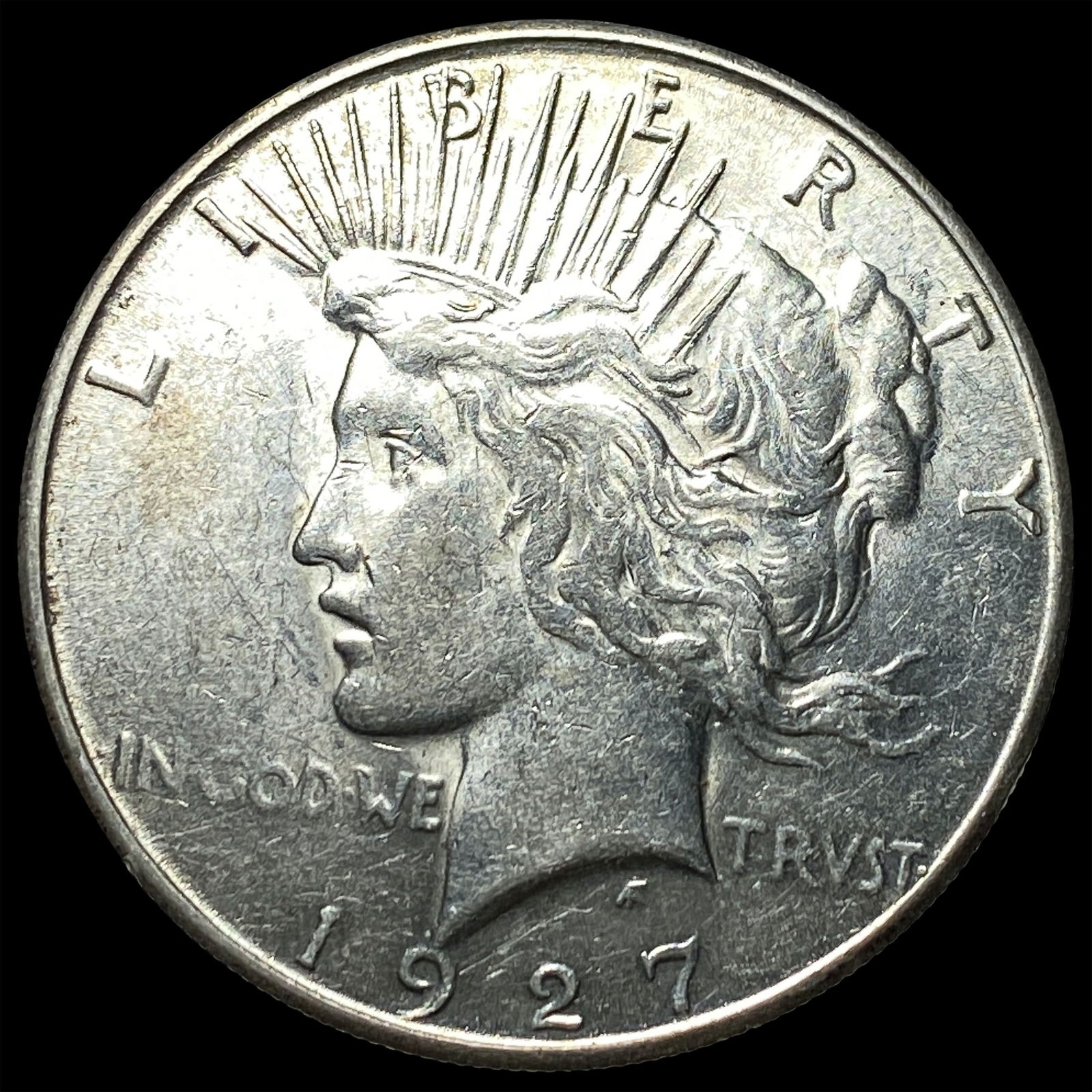1927-S Silver Peace Dollar UNCIRCULATED (1 of 2)