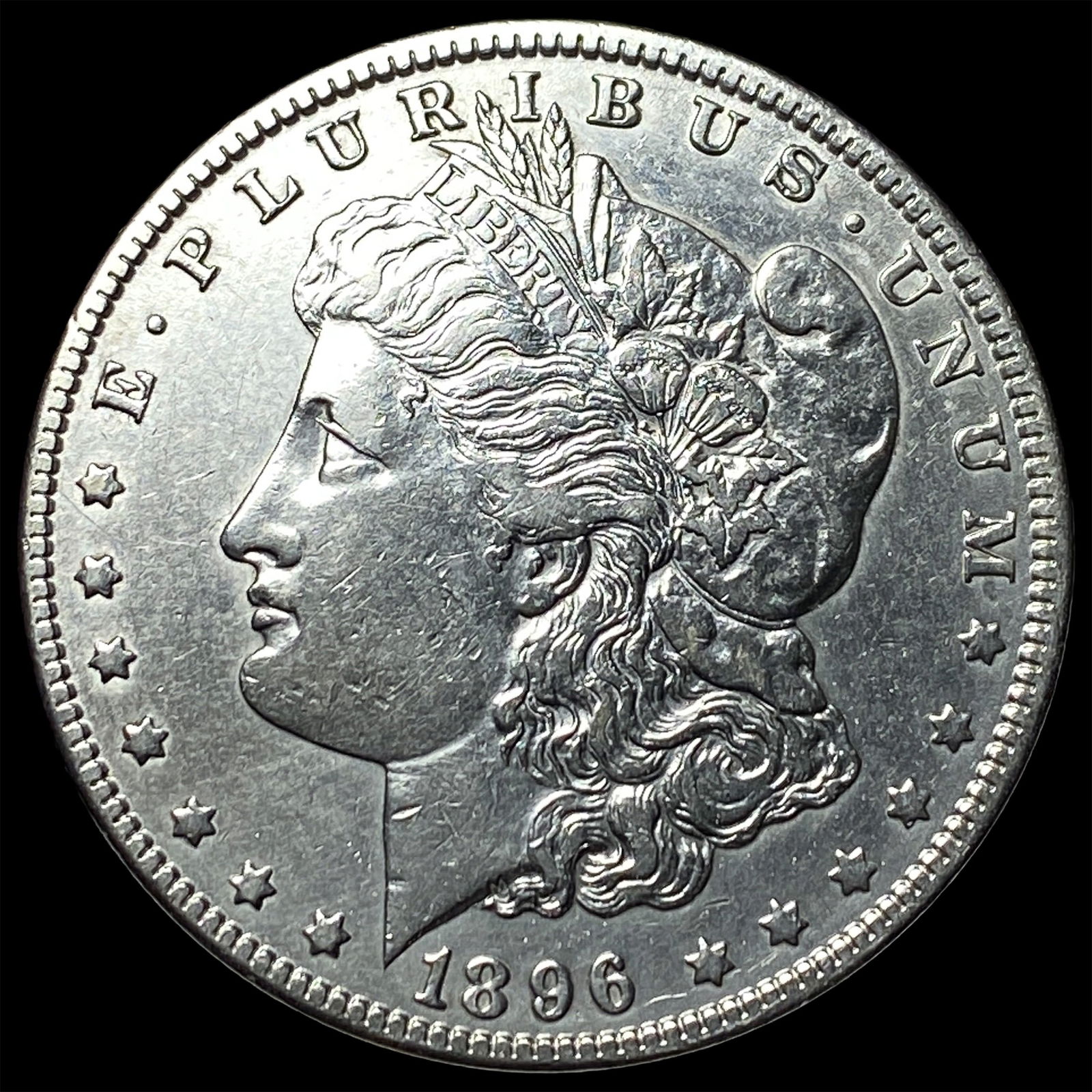 1896-O Silver Morgan Dollar CLOSELY UNCIRCULATED: 1896-O Silver Morgan Dollar CLOSELY UNCIRCULATED