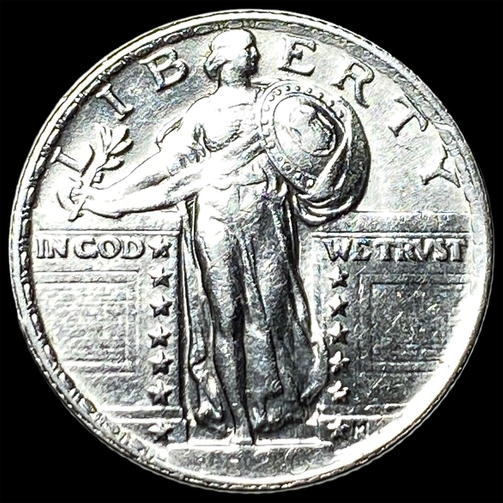 1927 Standing Liberty Quarter CHOICE AU (1 of 2)