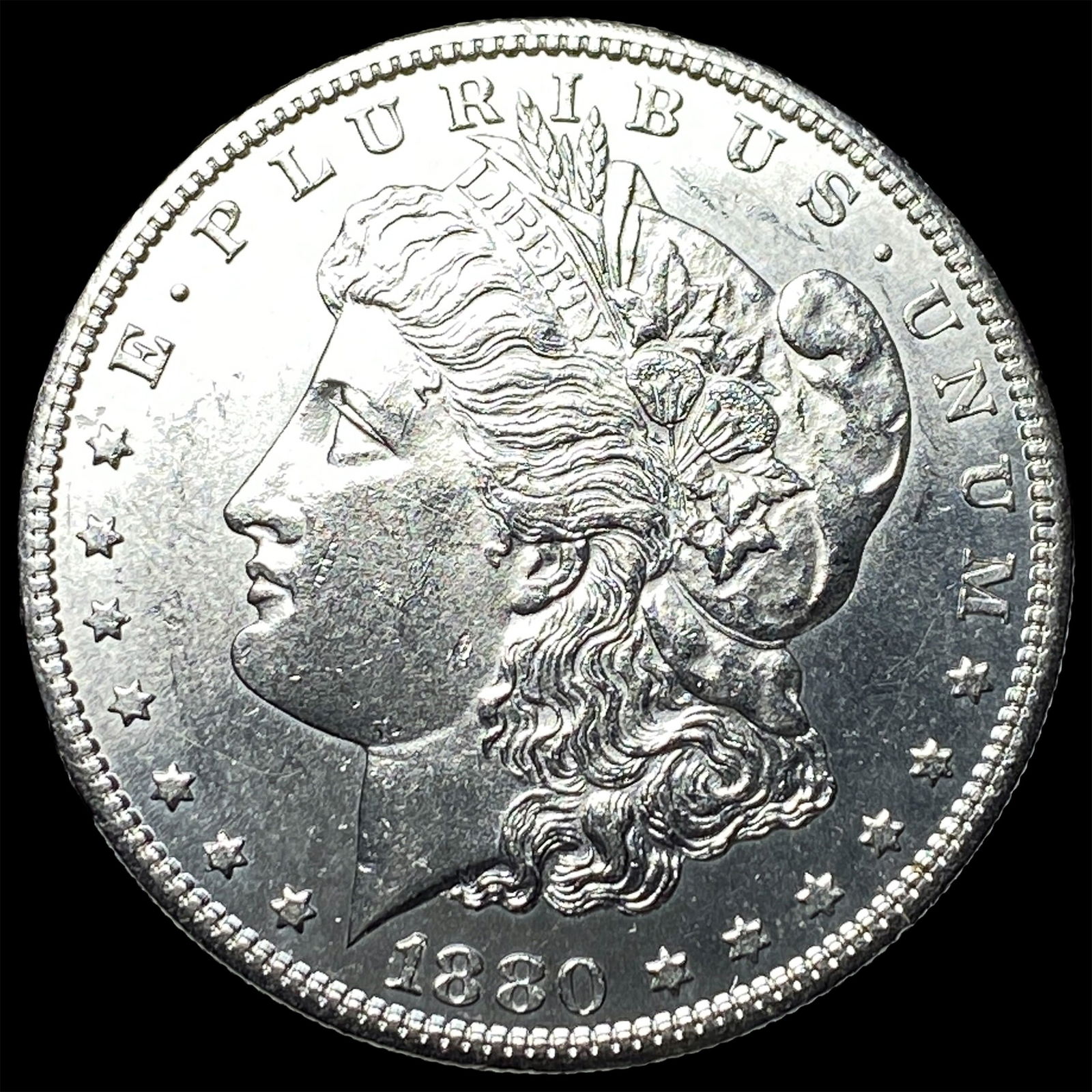 1880-S Silver Morgan Dollar UNCIRCULATED: 1880-S Silver Morgan Dollar UNCIRCULATED