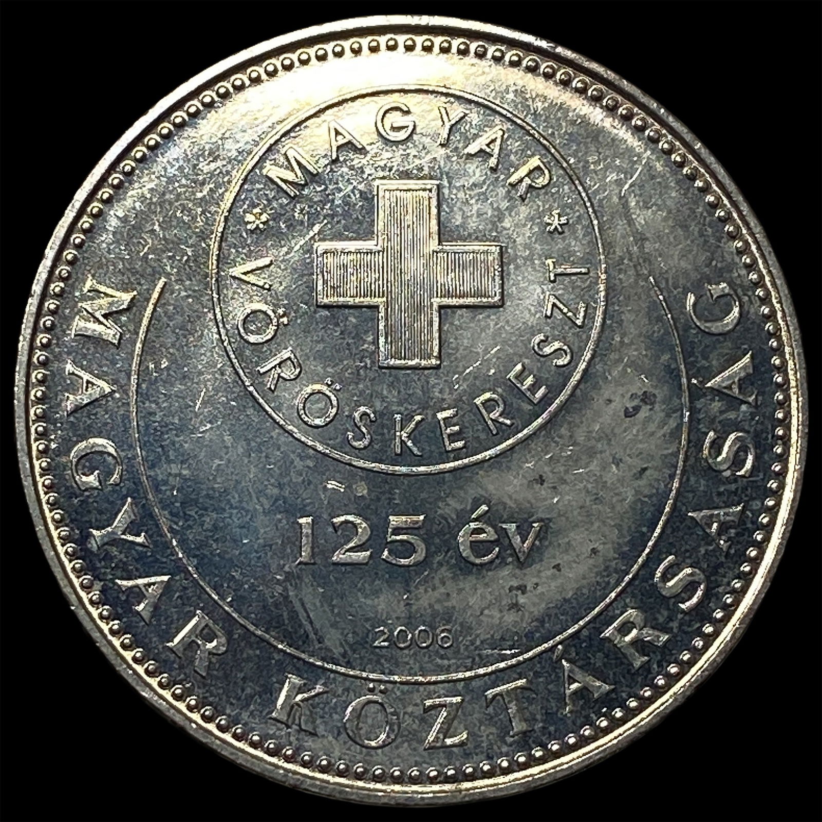 2006 Hungary Zinc 50 Forint GEM BU: 2006 Hungary Zinc 50 Forint GEM BU