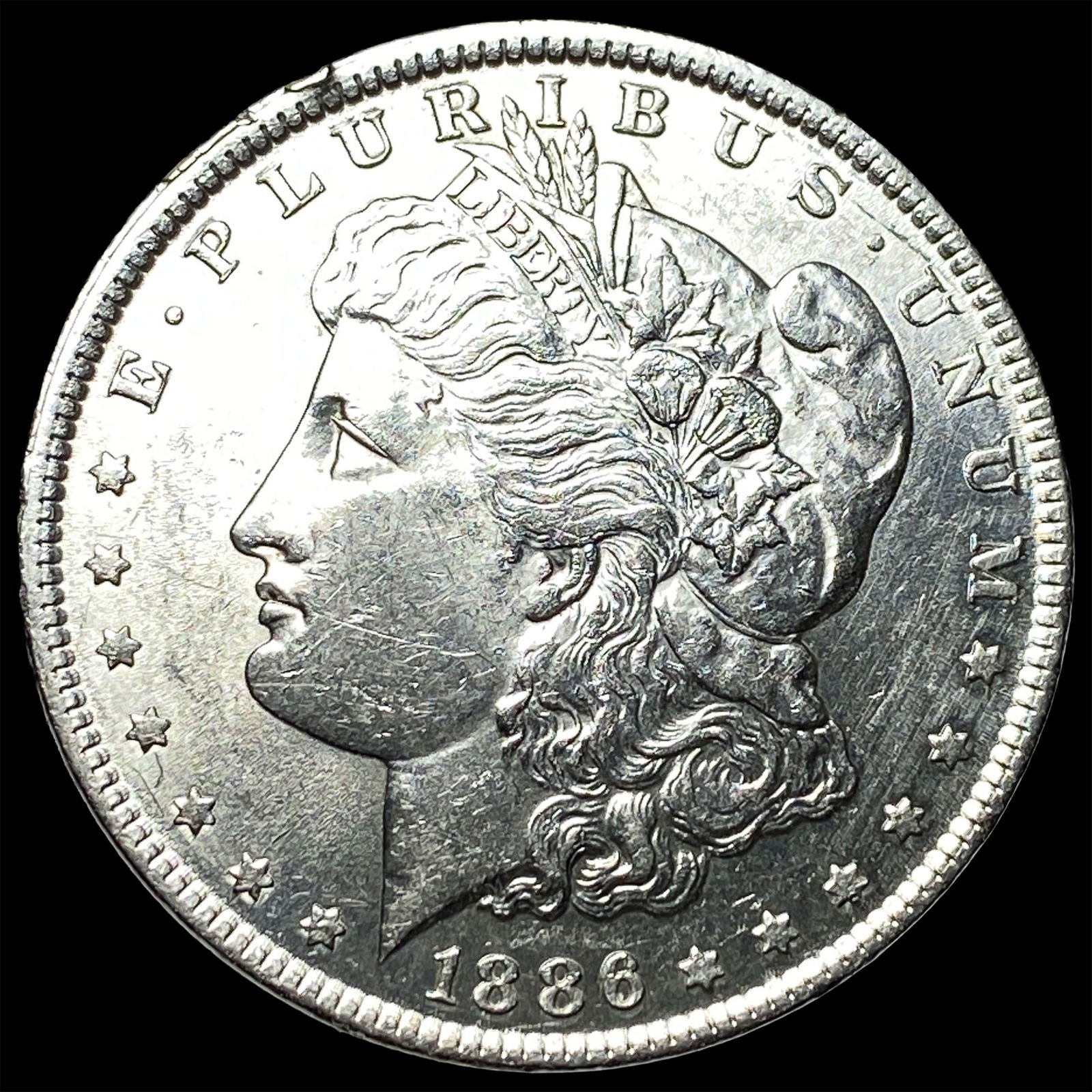 1886 Silver Morgan Dollar UNCIRCULATED: 1886 Silver Morgan Dollar UNCIRCULATED