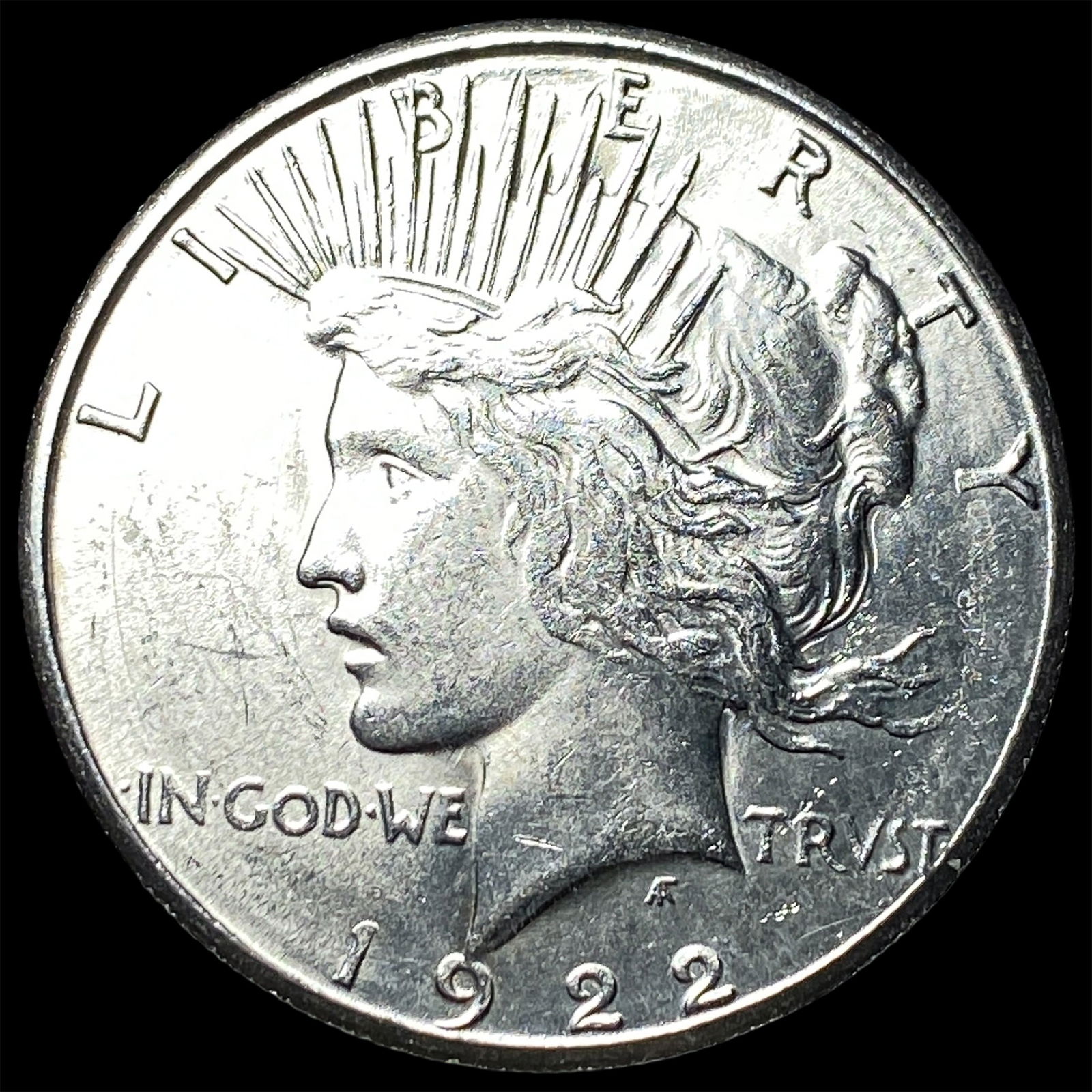 1922 Silver Peace Dollar UNCIRCULATED (1 of 2)