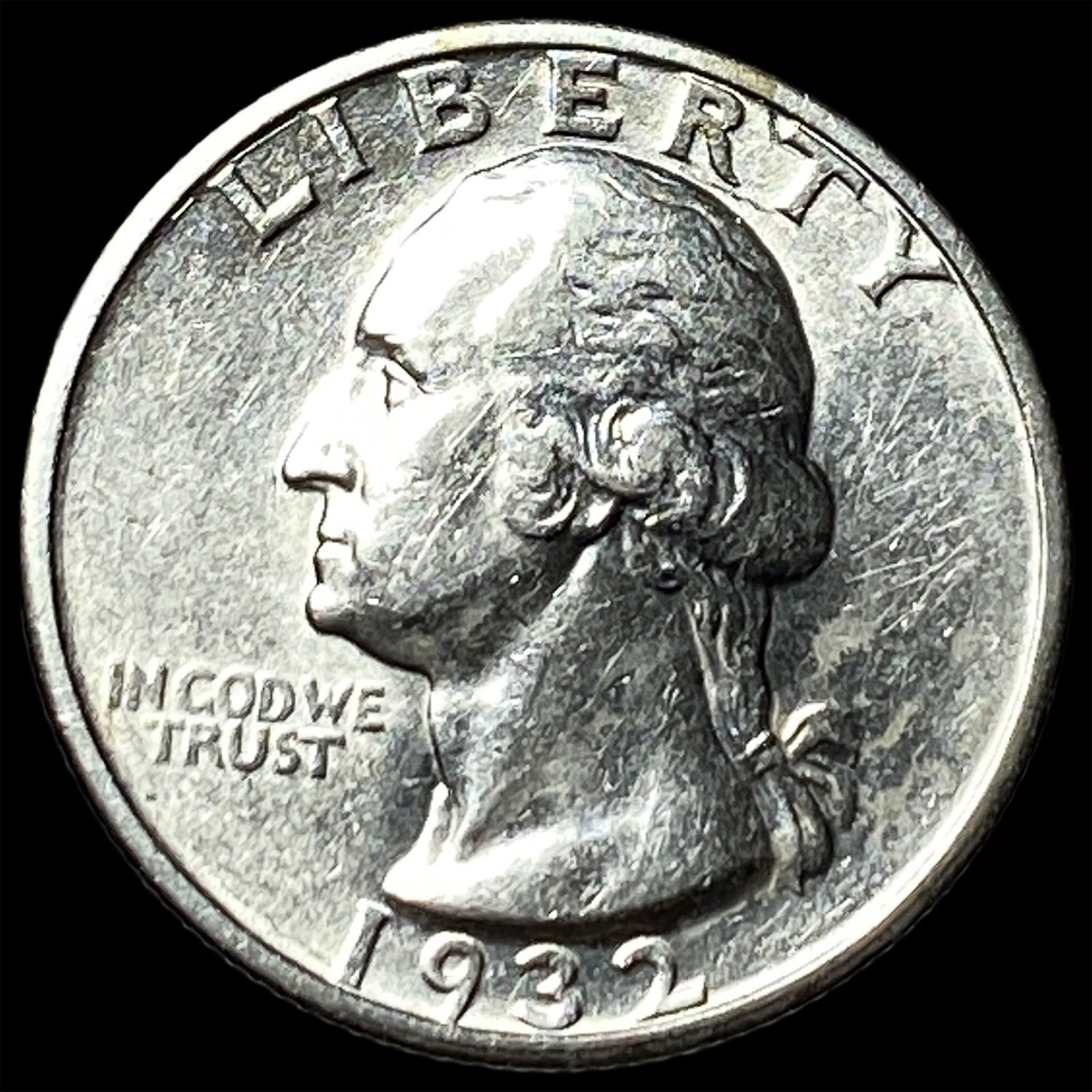 1932-S Silver Washington Quarter UNCIRCULATED (1 of 2)