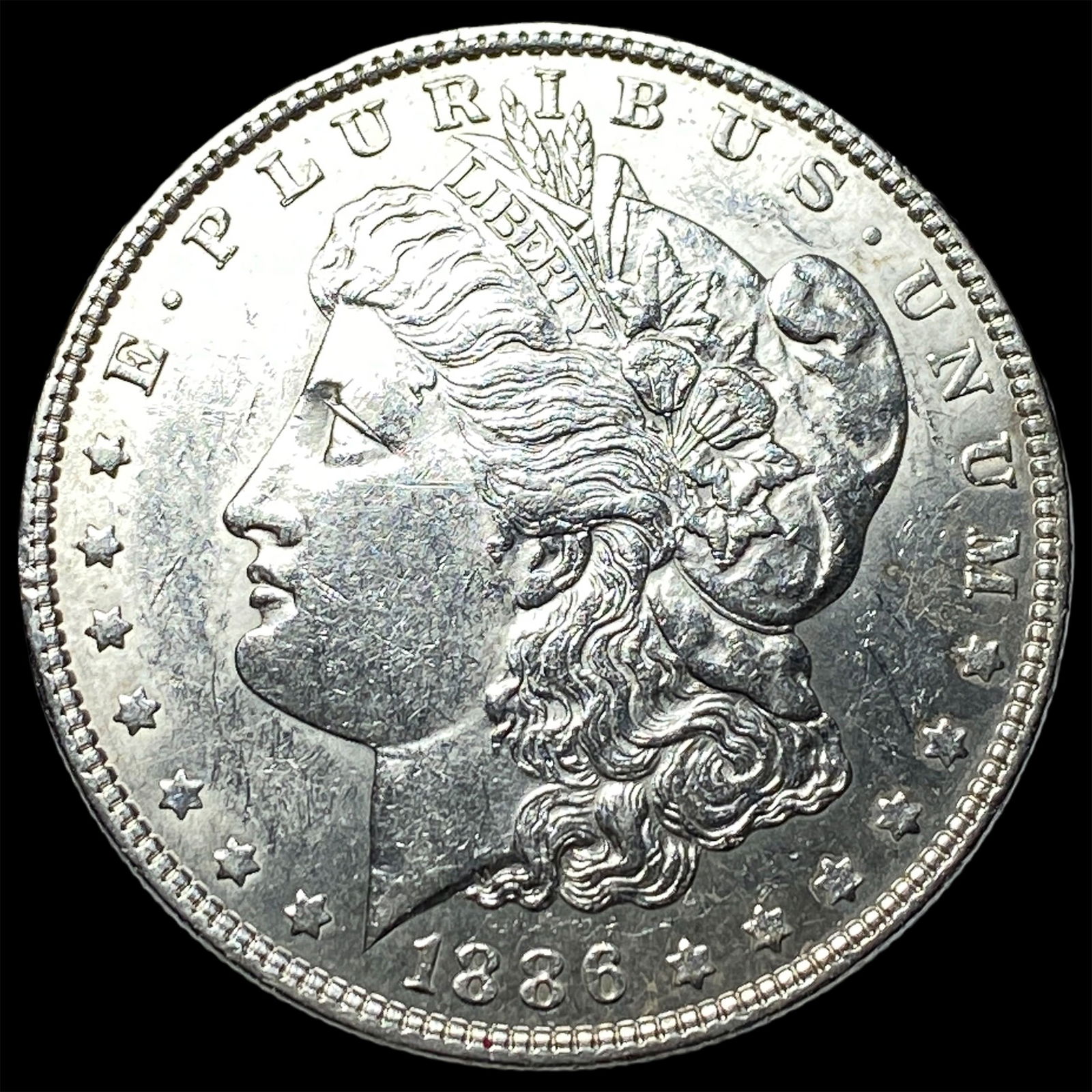 1886 Silver Morgan Dollar UNCIRCULATED: 1886 Silver Morgan Dollar UNCIRCULATED