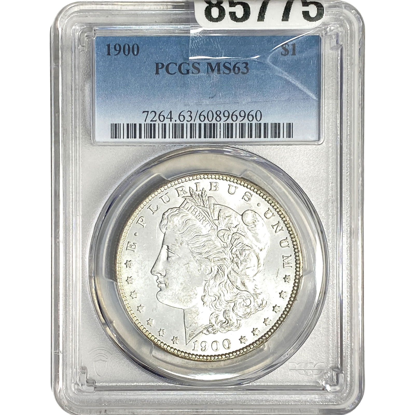 1900 Morgan Silver Dollar PCGS MS63: 1900 Morgan Silver Dollar PCGS MS63