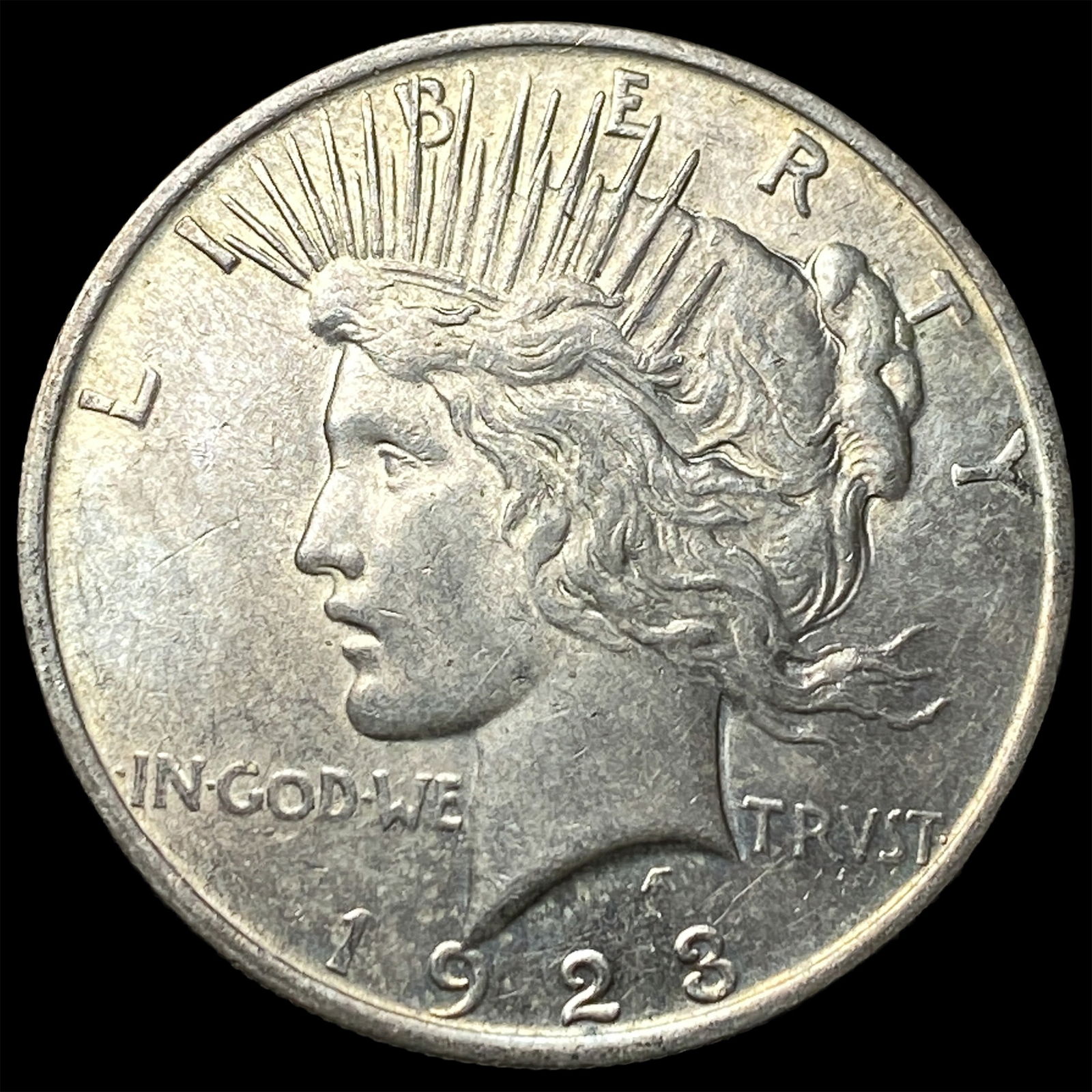 1923-S Silver Peace Dollar UNCIRCULATED: 1923-S Silver Peace Dollar UNCIRCULATED