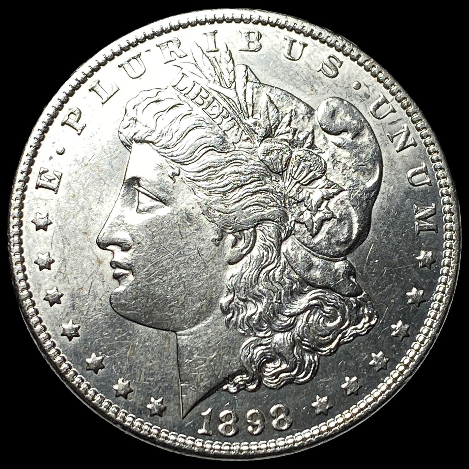 1898-S Silver Morgan Dollar UNCIRCULATED: 1898-S Silver Morgan Dollar UNCIRCULATED