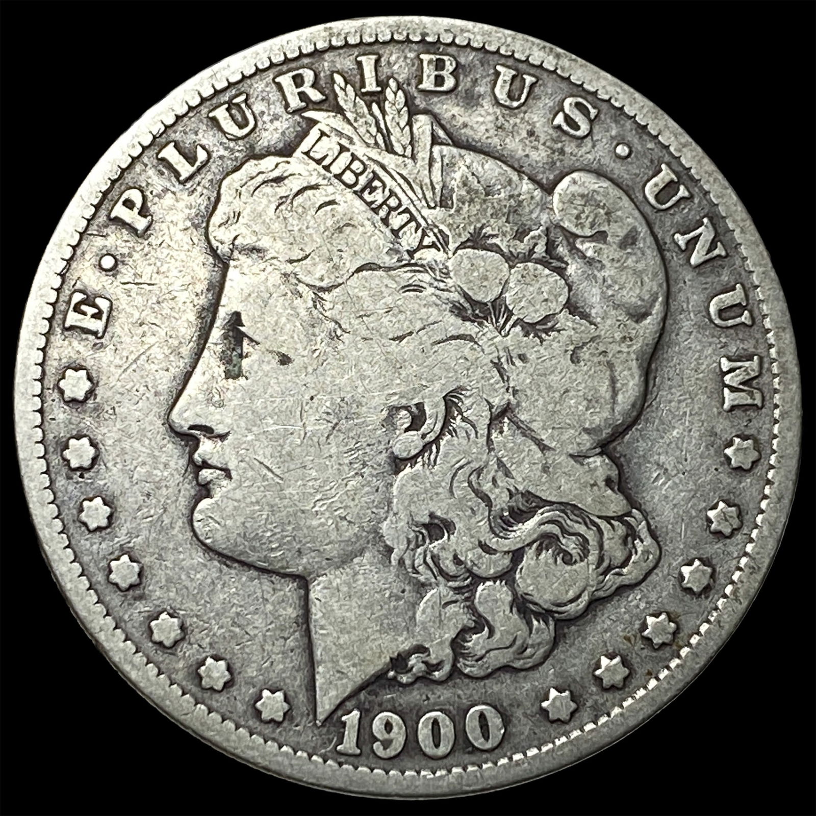 1900-S Silver Morgan Dollar LIGHTLY CIRCULATED (1 of 2)