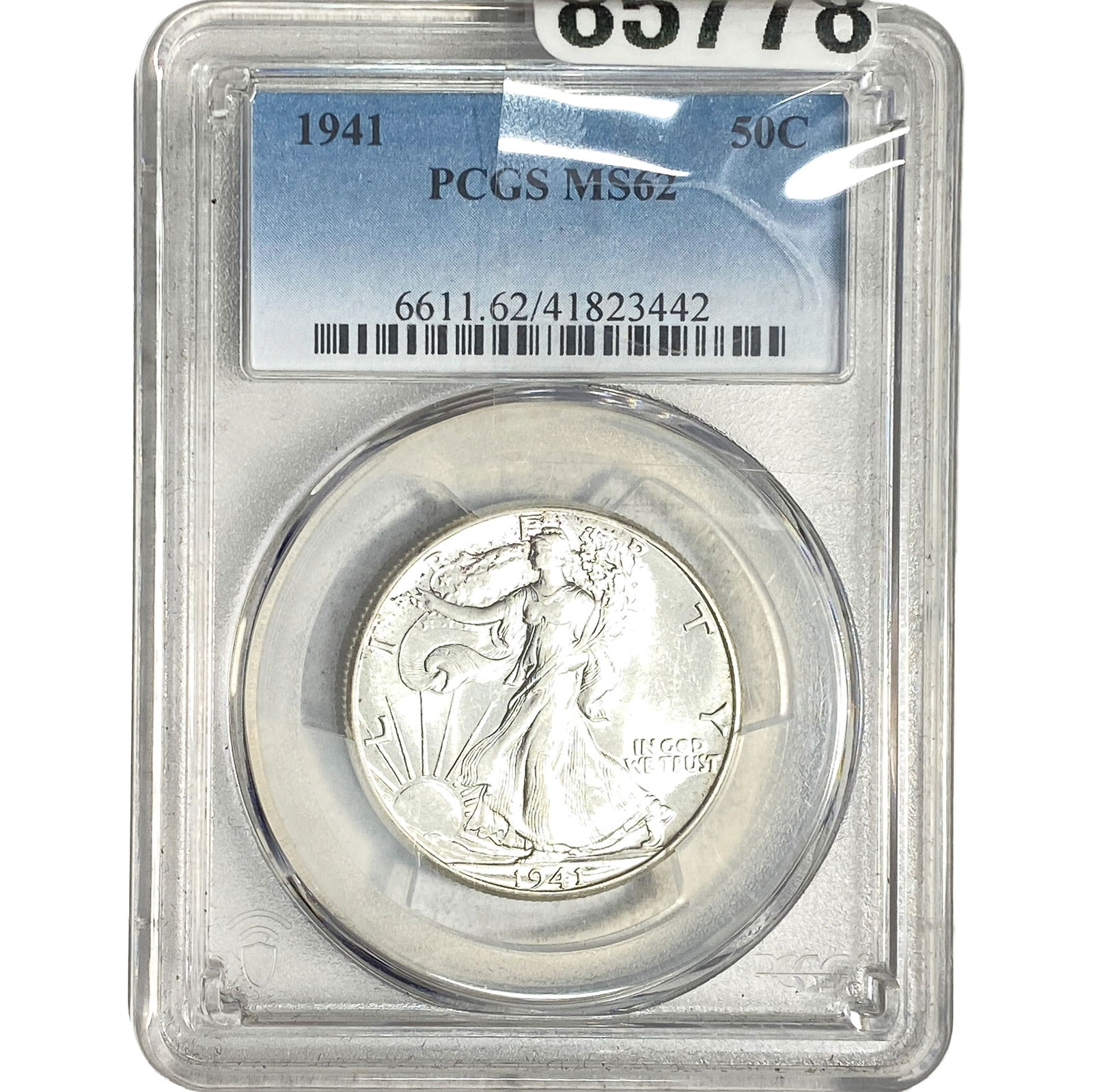1941 Walking Liberty Half Dollar PCGS MS62 (1 of 2)