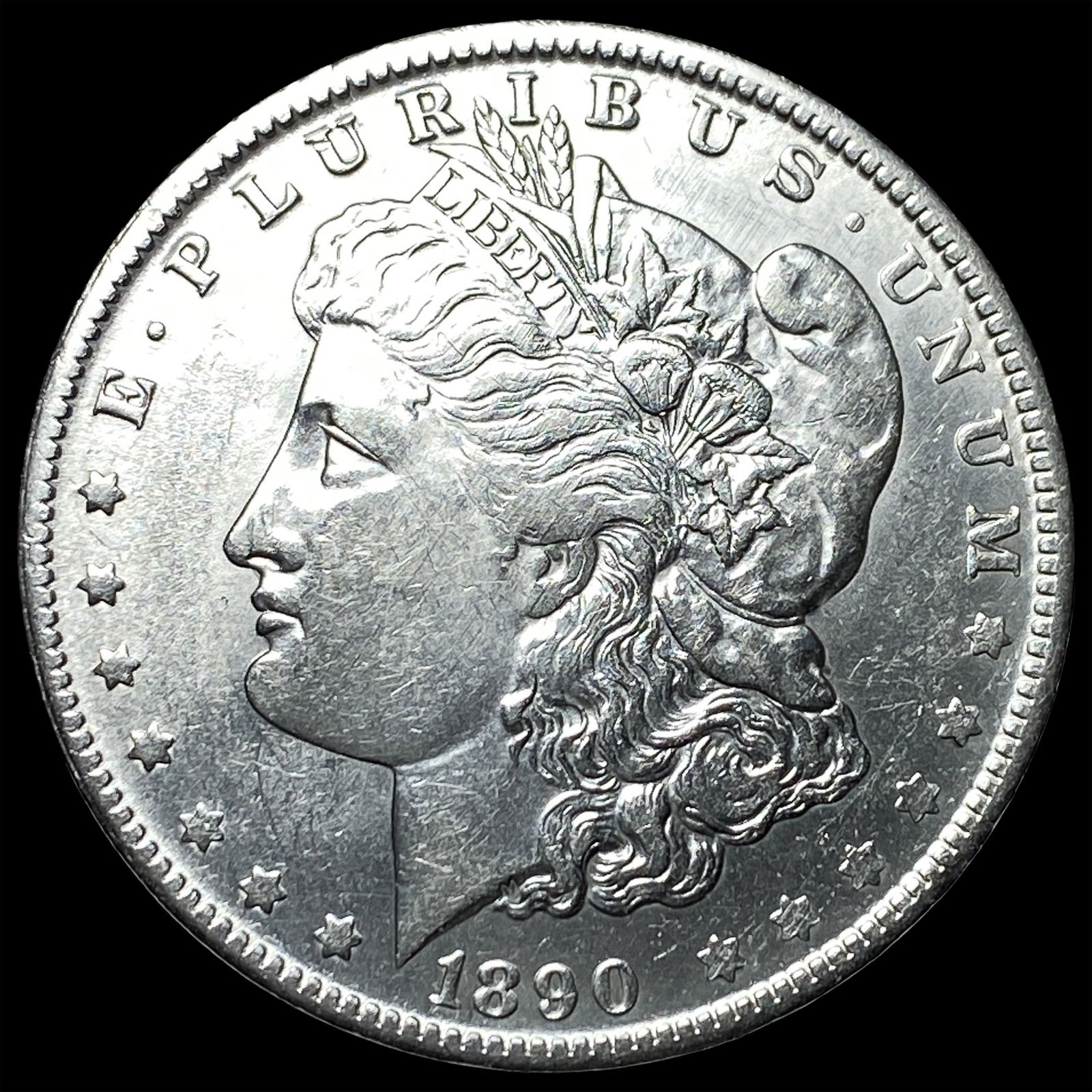 1890 Morgan Silver Dollar UNCIRCULATED: 1890 Morgan Silver Dollar UNCIRCULATED