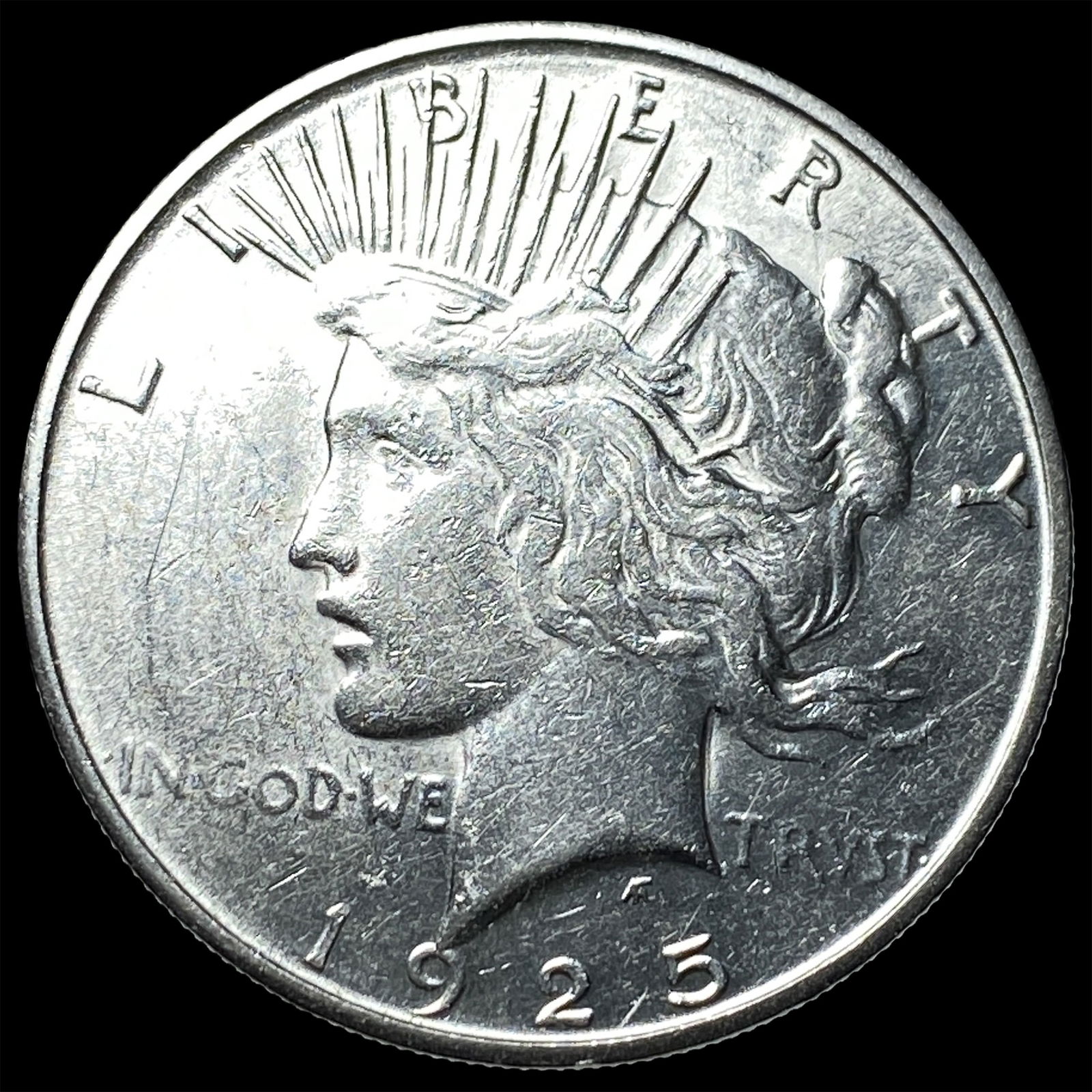 1923 Silver Peace Dollar CHOICE AU: 1923 Silver Peace Dollar CHOICE AU