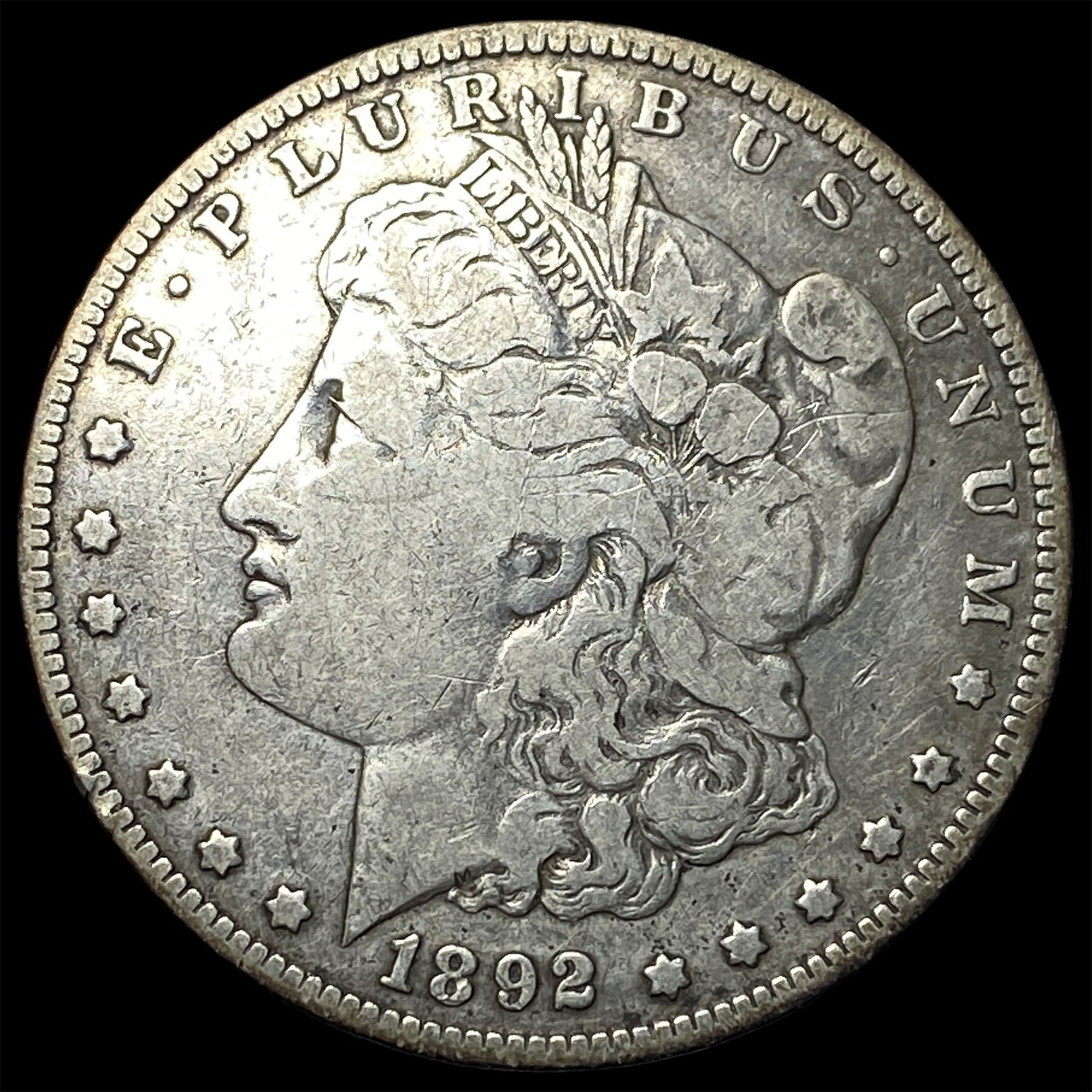 1892-O Silver Morgan Dollar LIGHTLY CIRCULATED: 1892-O Silver Morgan Dollar LIGHTLY CIRCULATED