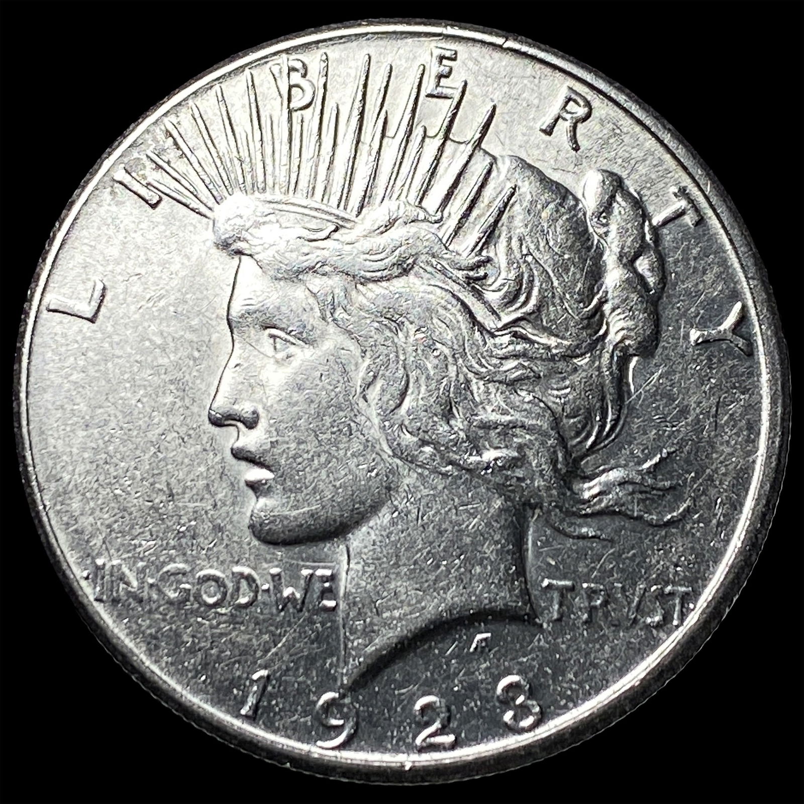 1923 Peace Silver Dollar UNCIRCULATED: 1923 Peace Silver Dollar UNCIRCULATED