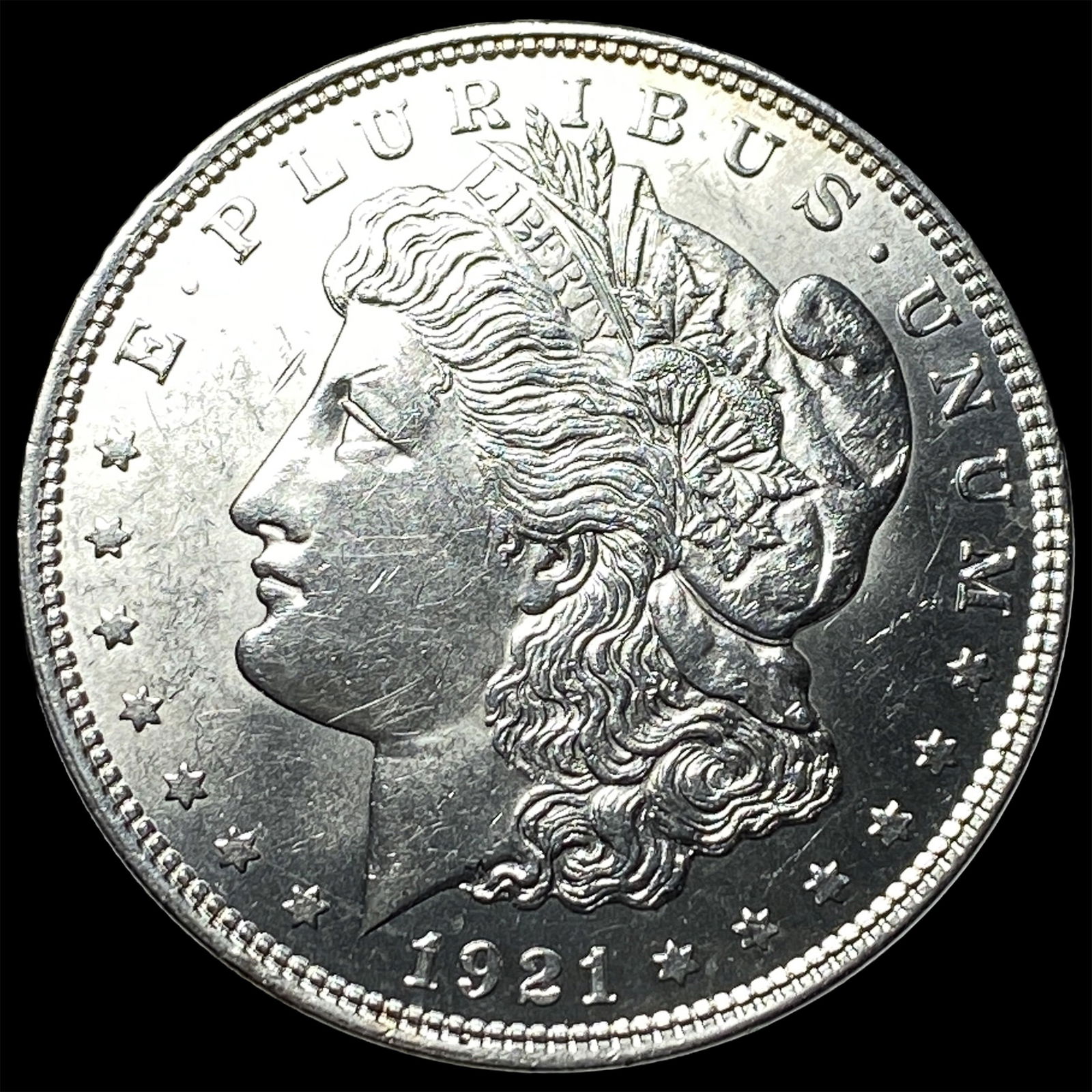1921 Silver Morgan Dollar UNCIRCULATED: 1921 Silver Morgan Dollar UNCIRCULATED