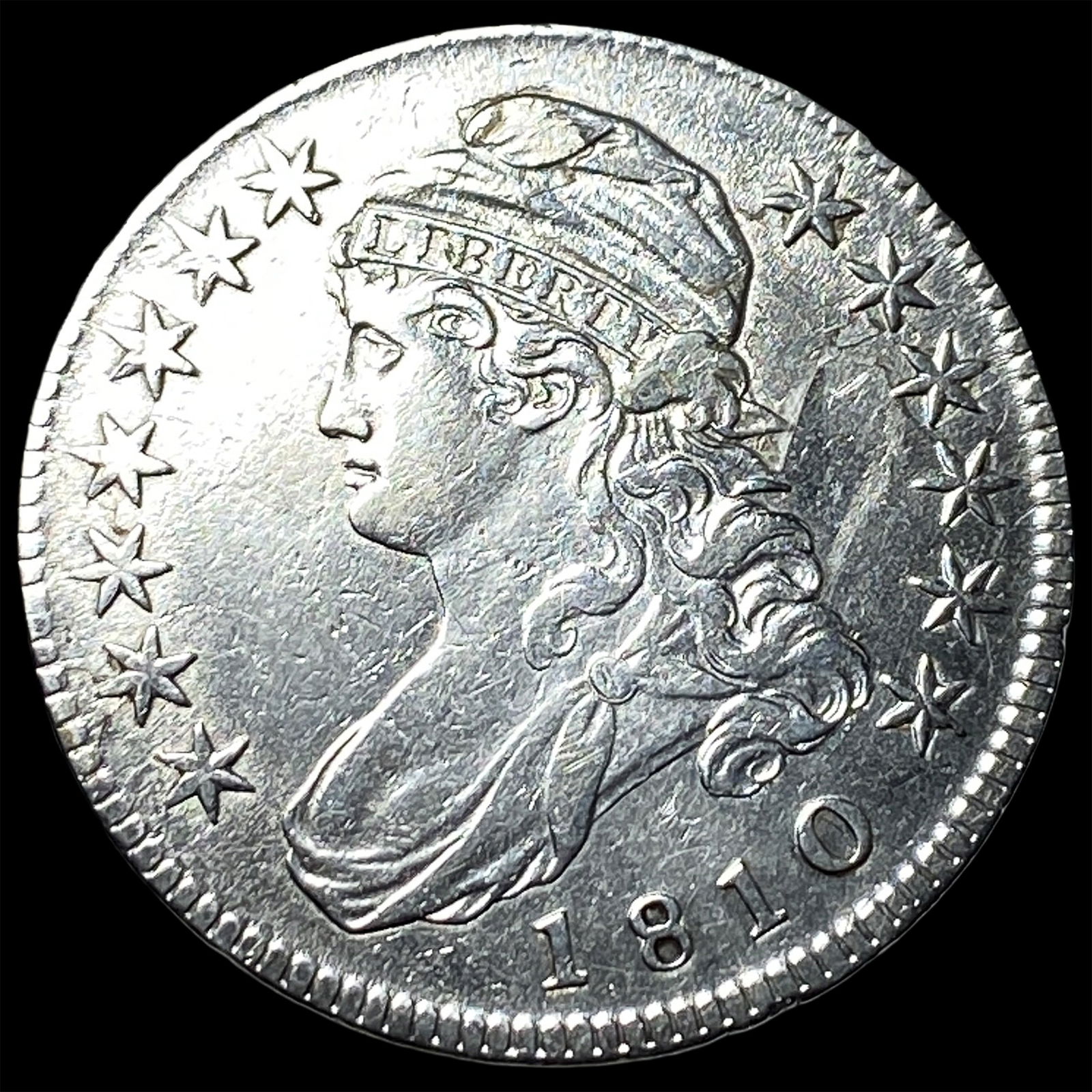 1810 Capped Bust Half Dollar CHOICE AU (1 of 2)