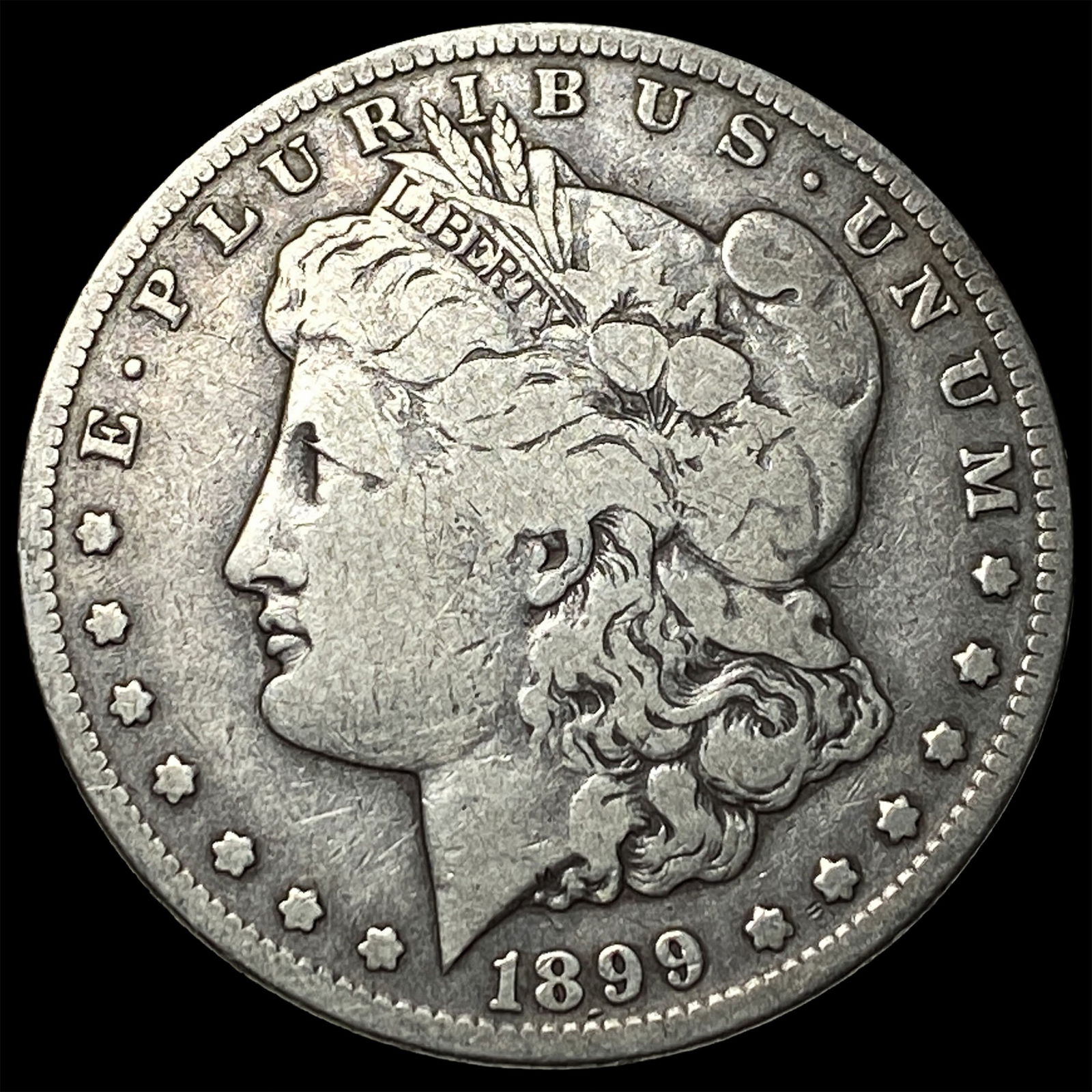 1899 Silver Morgan Dollar LIGHTLY CIRCULATED: 1899 Silver Morgan Dollar LIGHTLY CIRCULATED