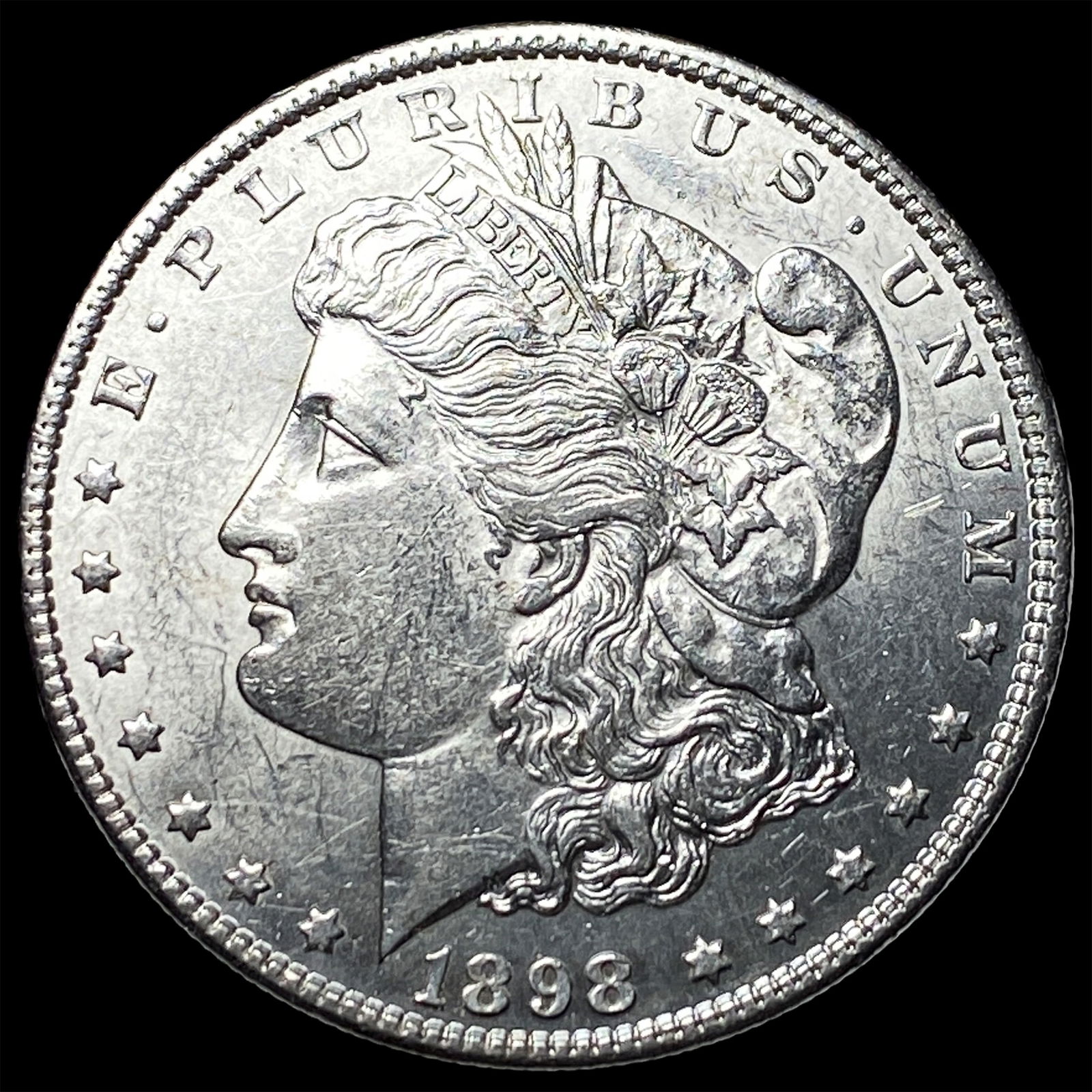 1898 Morgan Silver Dollar UNCIRCULATED: 1898 Morgan Silver Dollar UNCIRCULATED