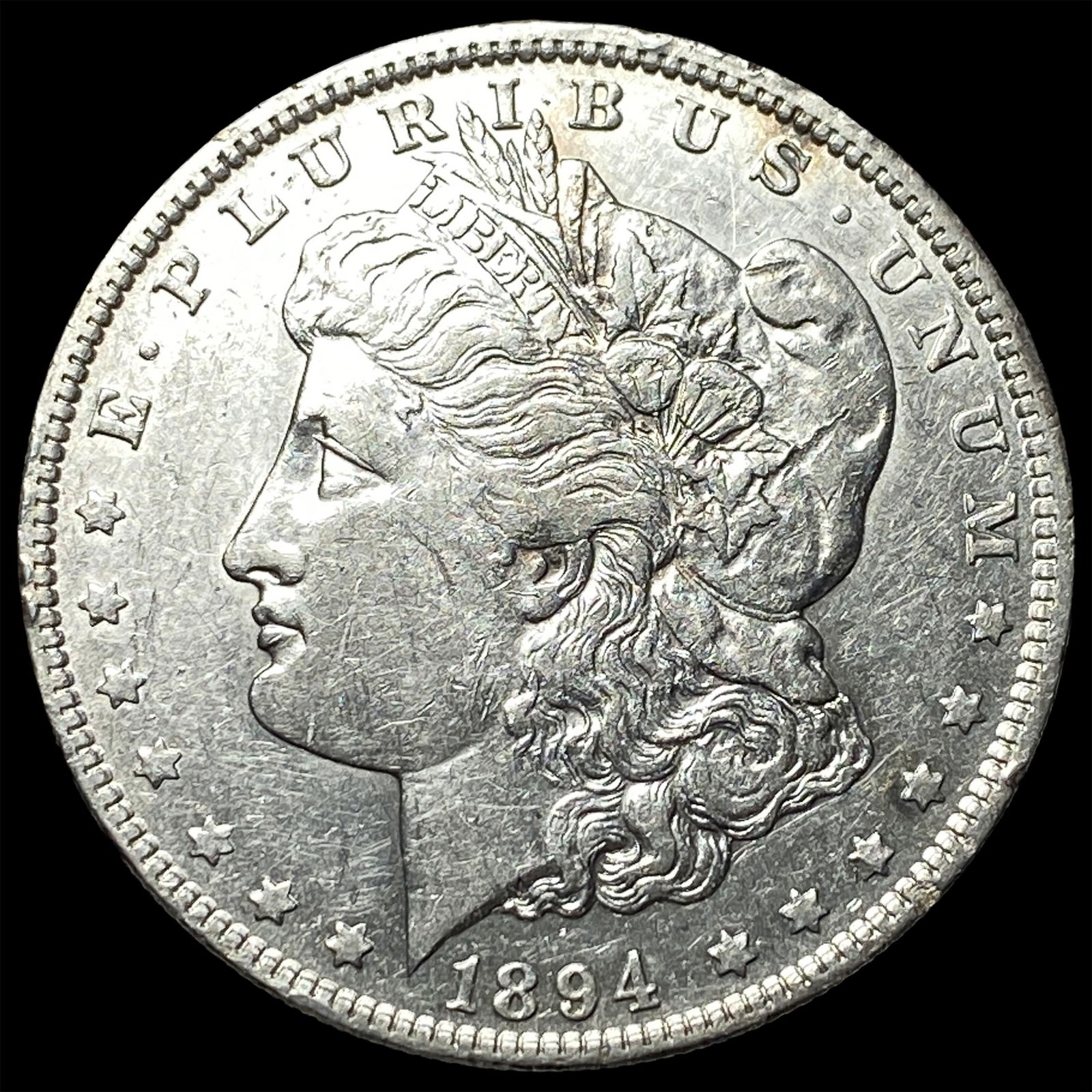 1894-O Morgan Silver Dollar CLOSELY UNCIRCULATED: 1894-O Morgan Silver Dollar CLOSELY UNCIRCULATED