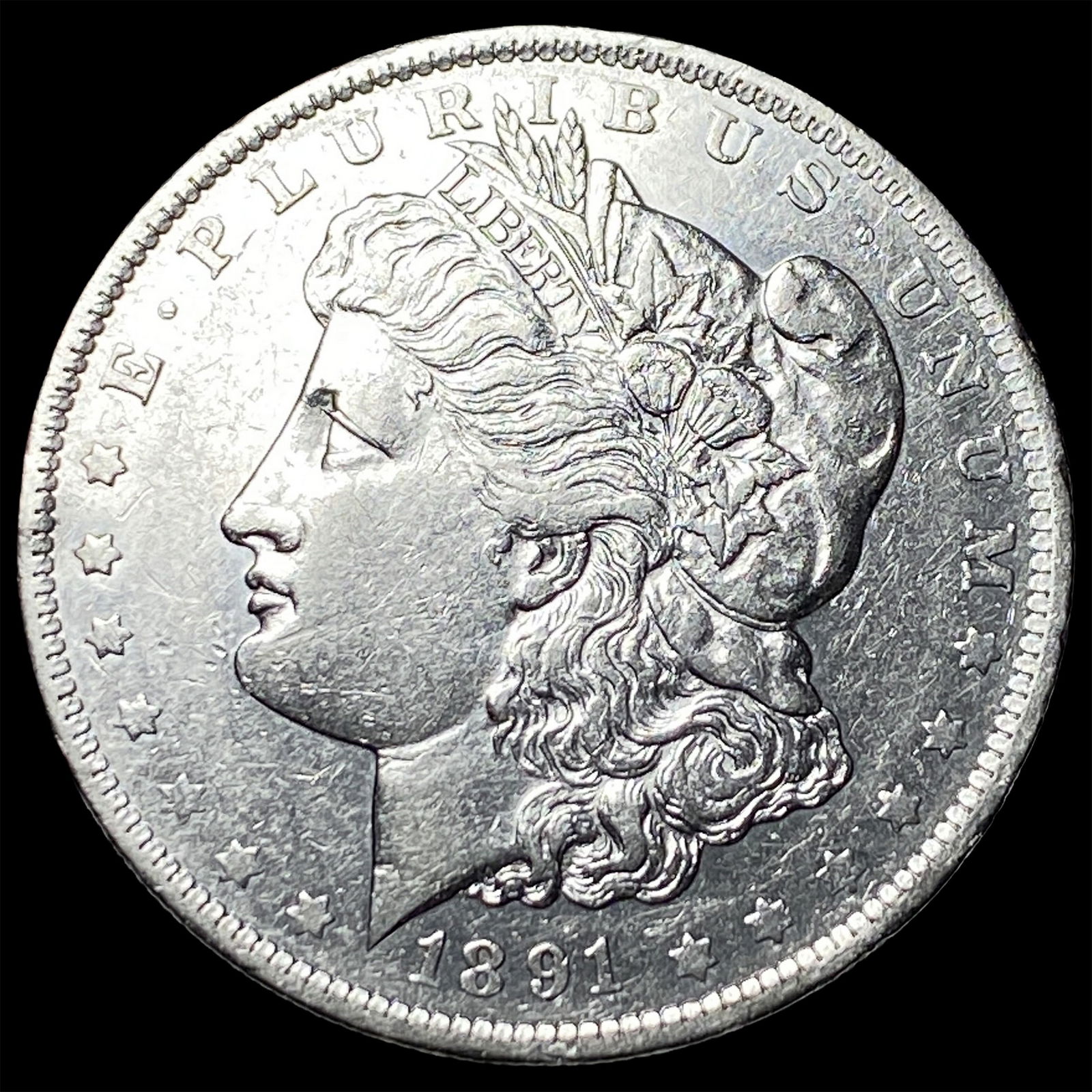 1891-O Silver Morgan Dollar CHOICE AU: 1891-O Silver Morgan Dollar CHOICE AU
