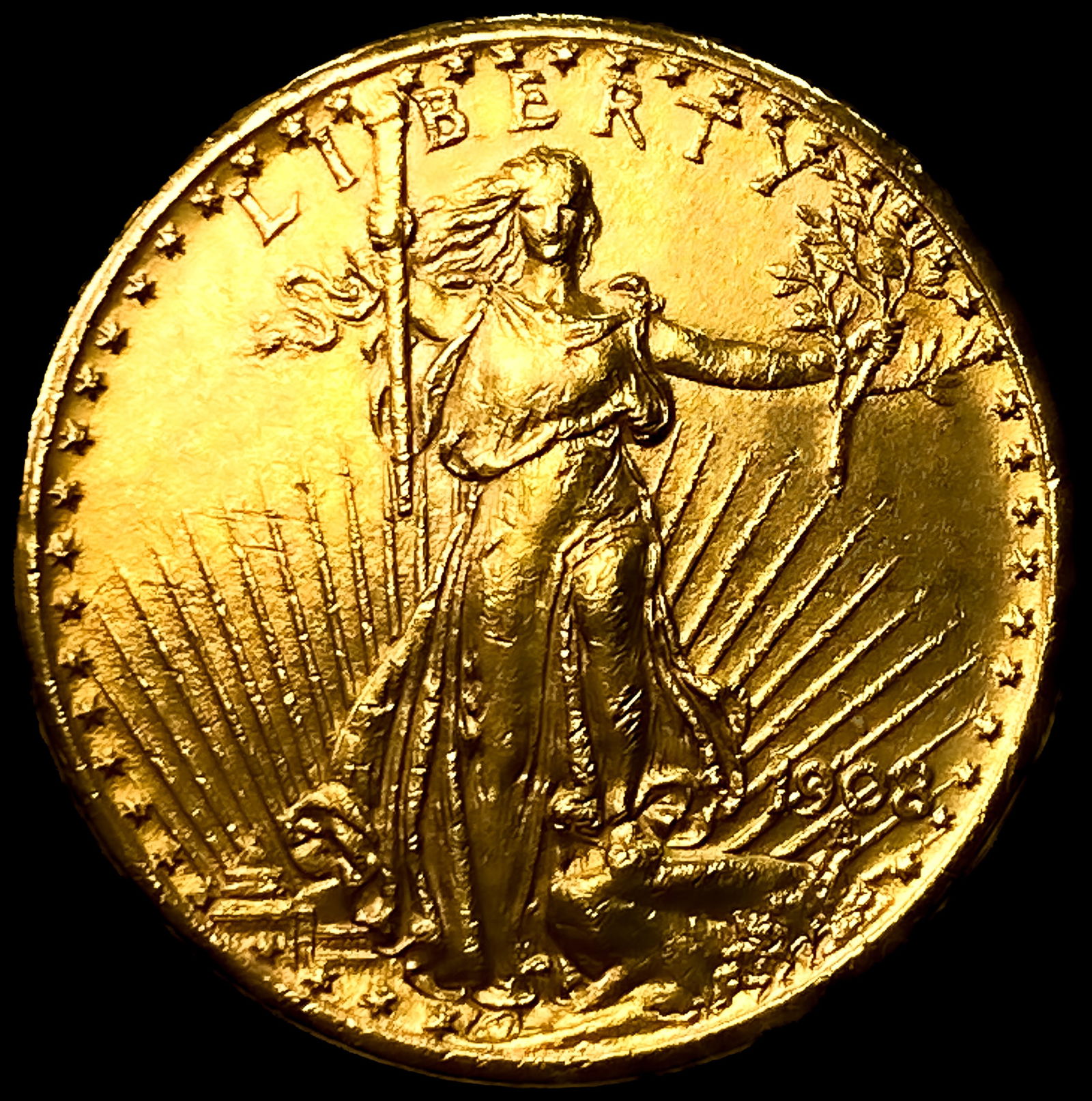 1908-S $20 Gold Double Eagle: 1908-S $20 Gold Double Eagle