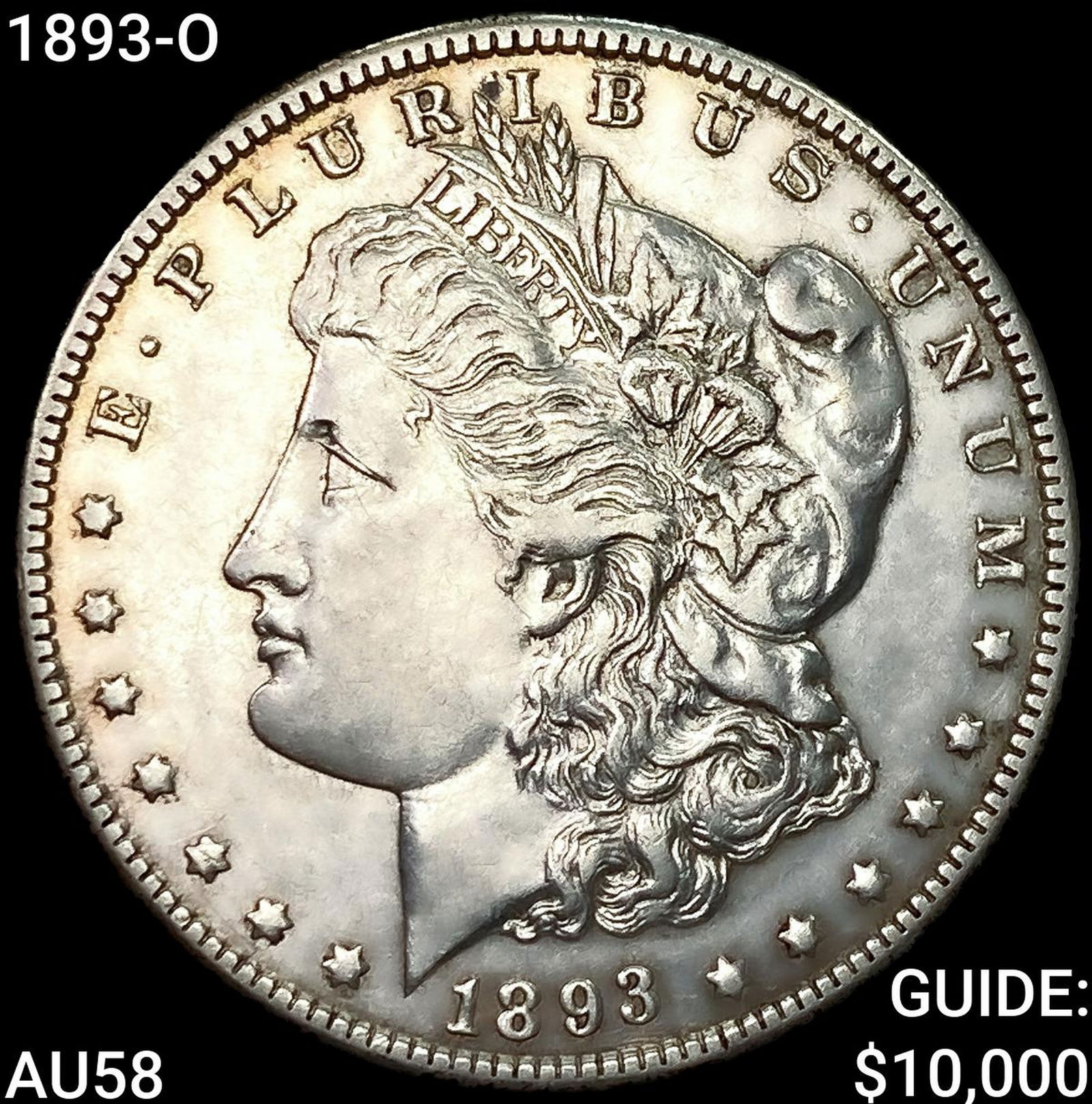 1893-O Morgan Silver Dollar: 1893-O Morgan Silver Dollar